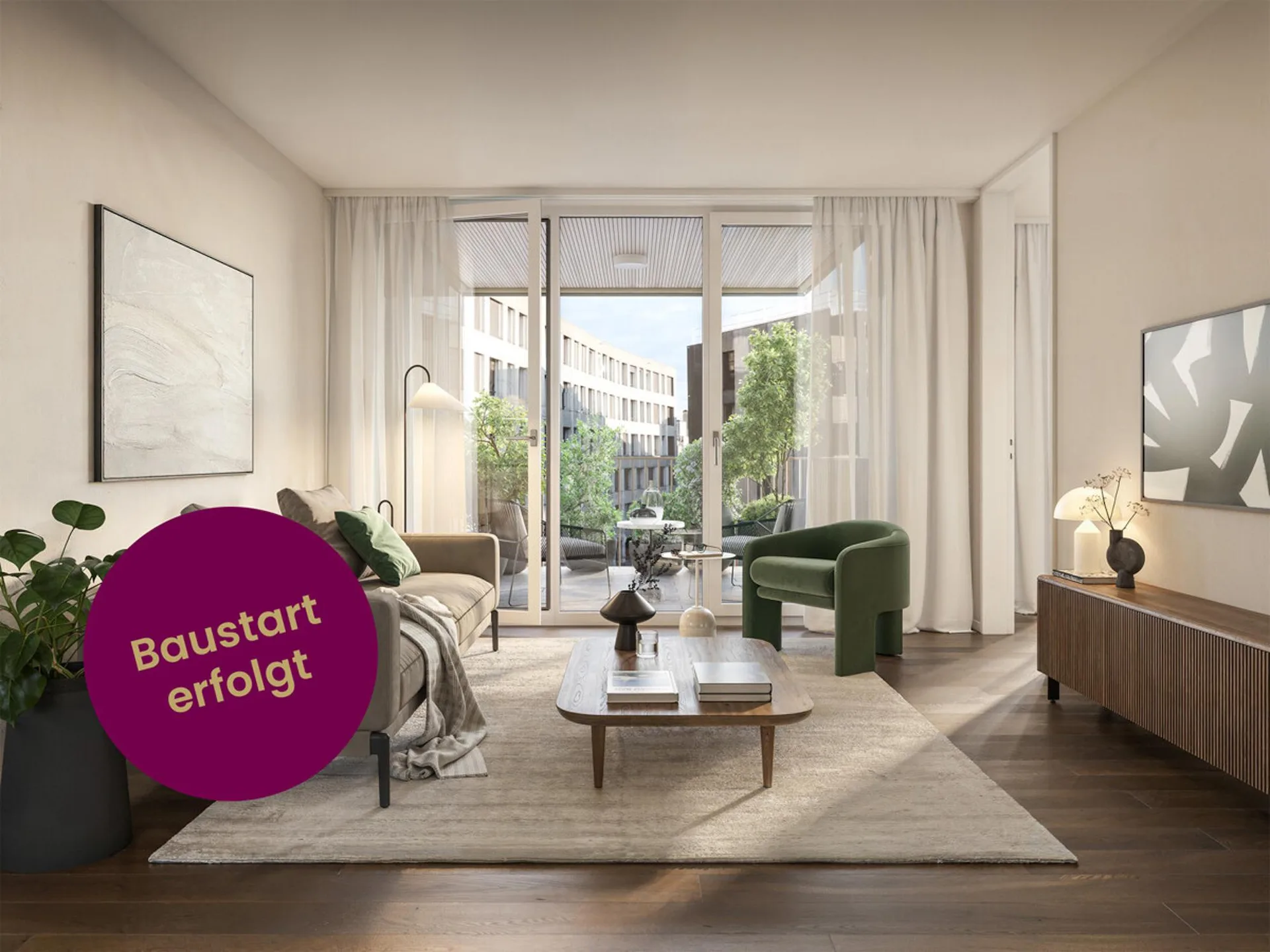 Neubauprojekt Eichstrasse Zürich  Moderne Eleganz mit viel Platz