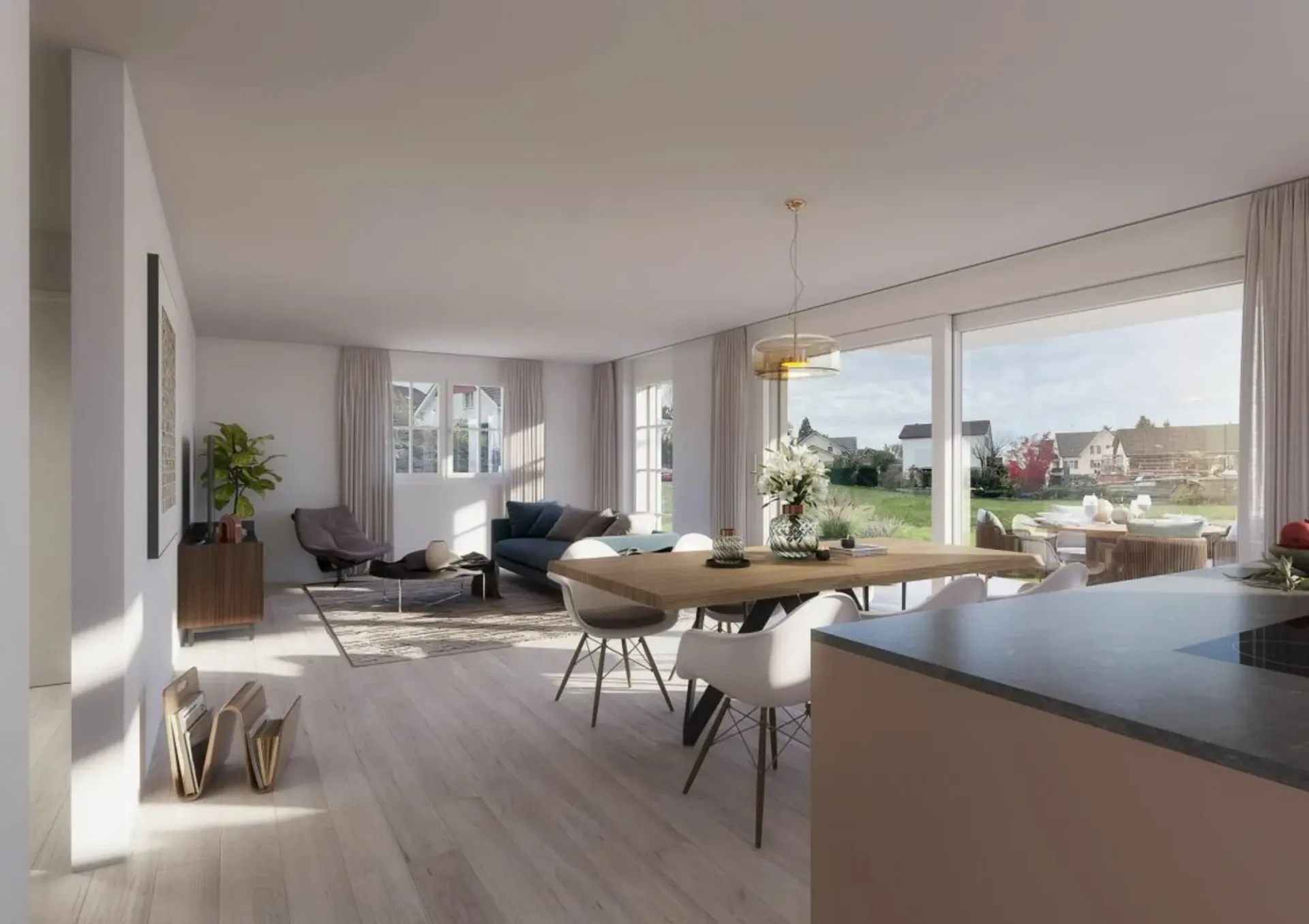 Ihr neues Zuhause im Grünen - Projekt Kleeblatt Pfyn