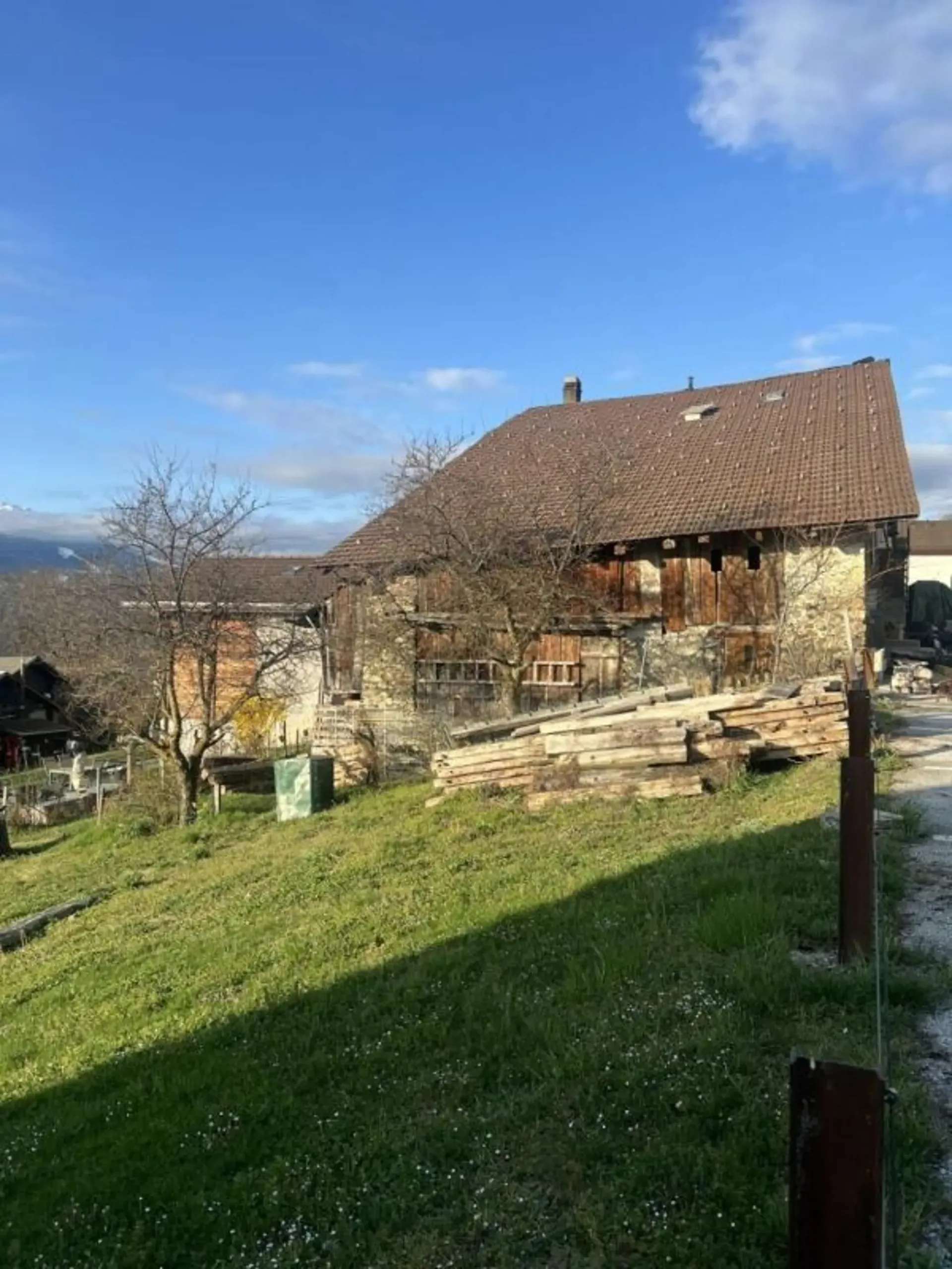 Scheune mit 3 Zimmern in Saxonne (Ayent)