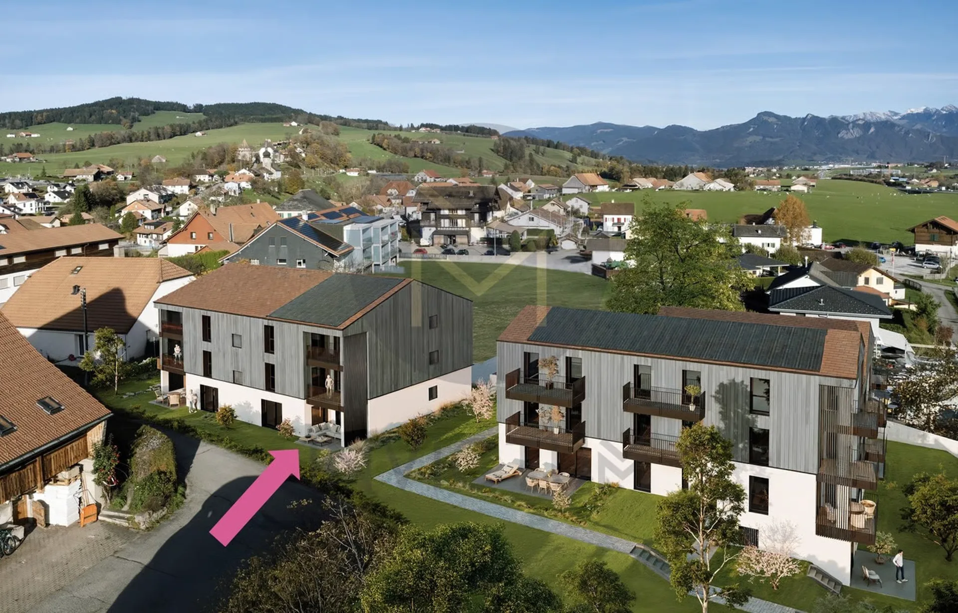 Erdgeschoss - www.loreedumoleson.ch - 3.5 102 m2