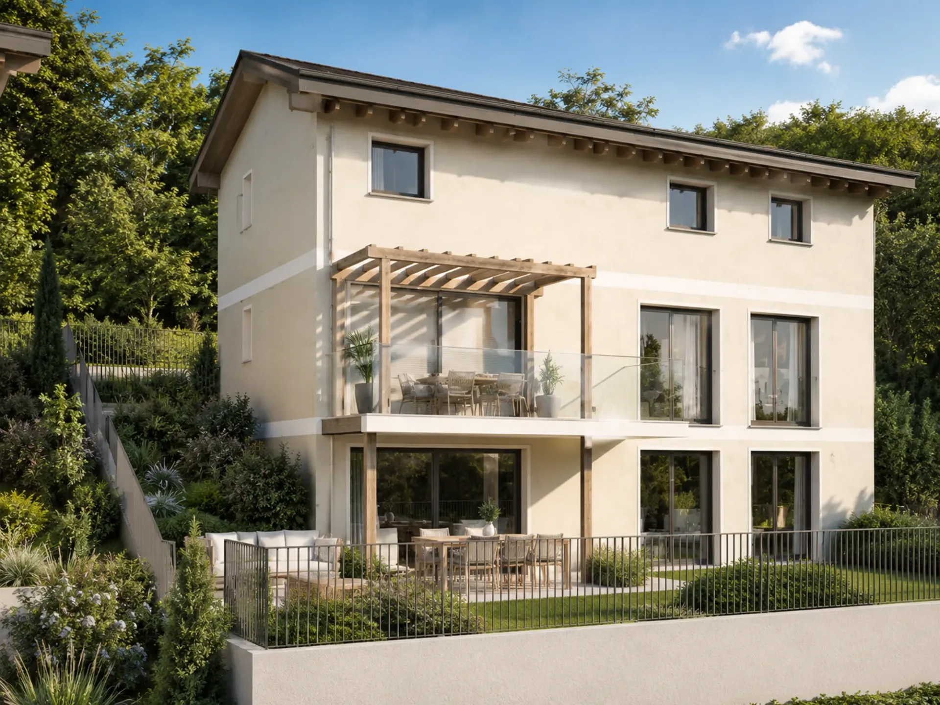 NUOVO PROGETTO: APPARTAMENTO DI 3,5 LOCALI CON GIARDINO ESCLUSIVO