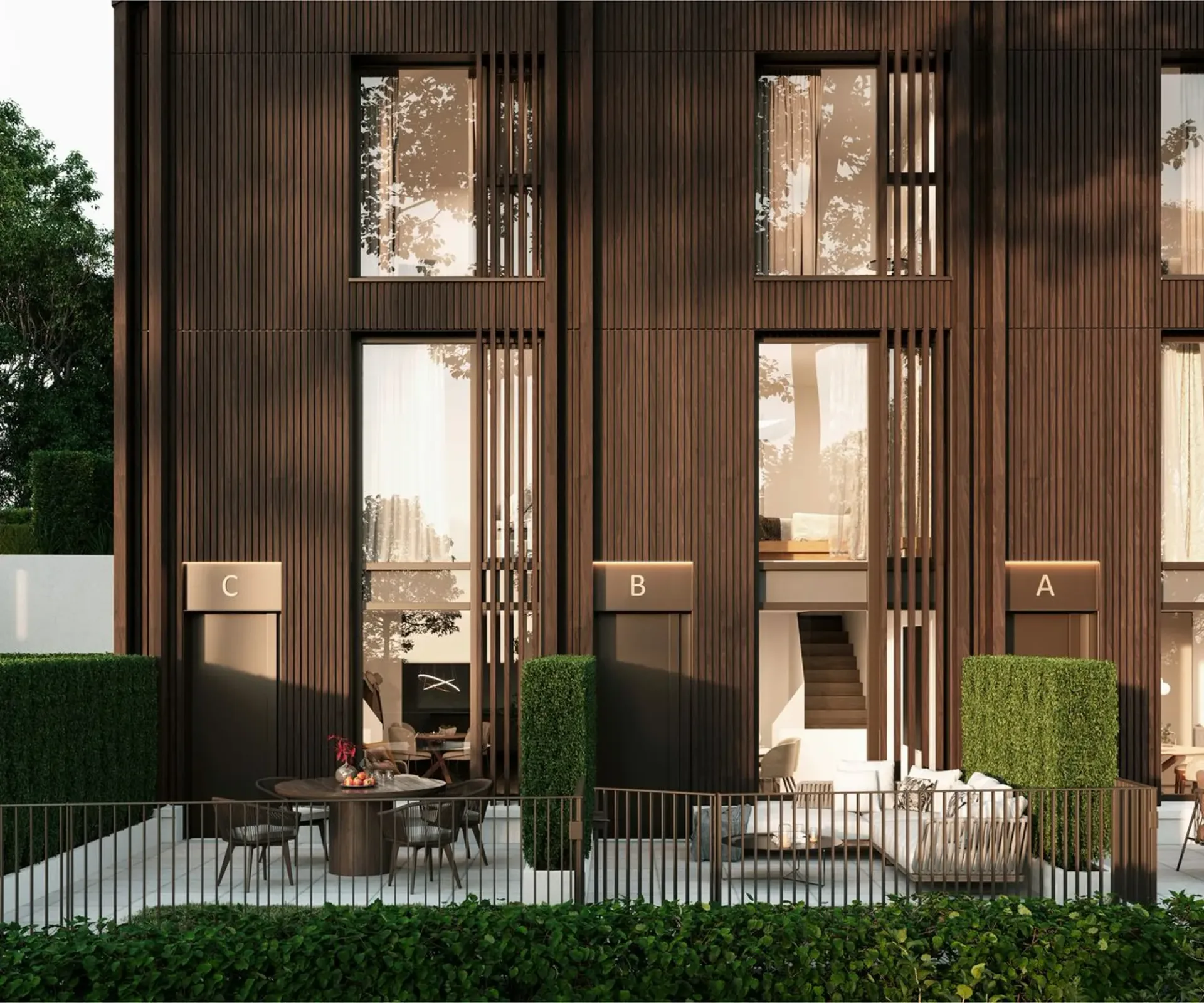 Neubauprojekt: Reihenhaus B - The Country Collection
