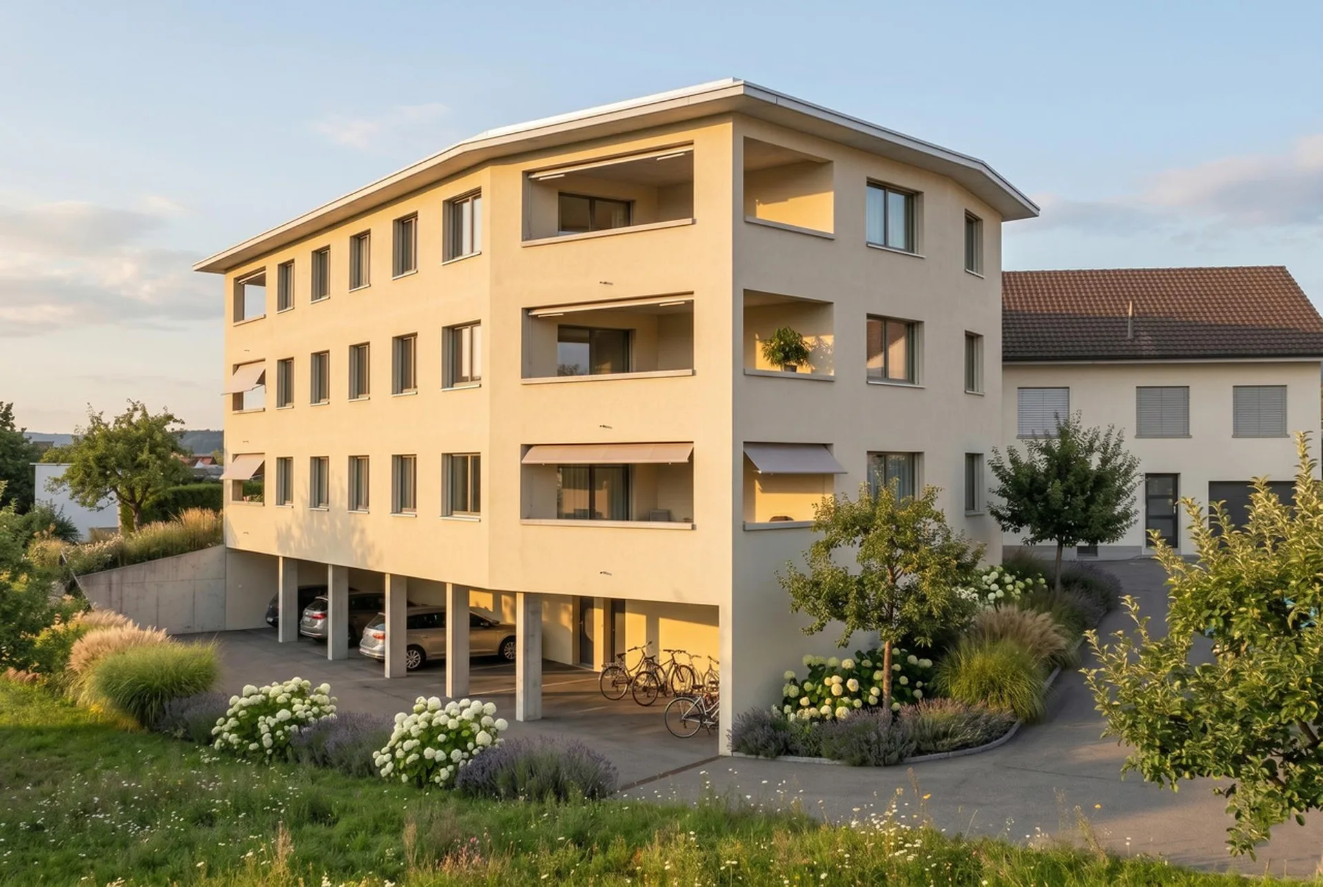 Appartements de 4,5 pièces dans une petite promotion de 6 appartements