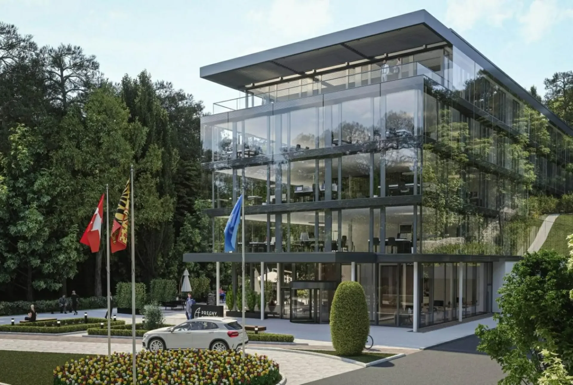 Pregny Park Center, ein außergewöhnliches Projekt im Herzen des Viertels der Nationen
