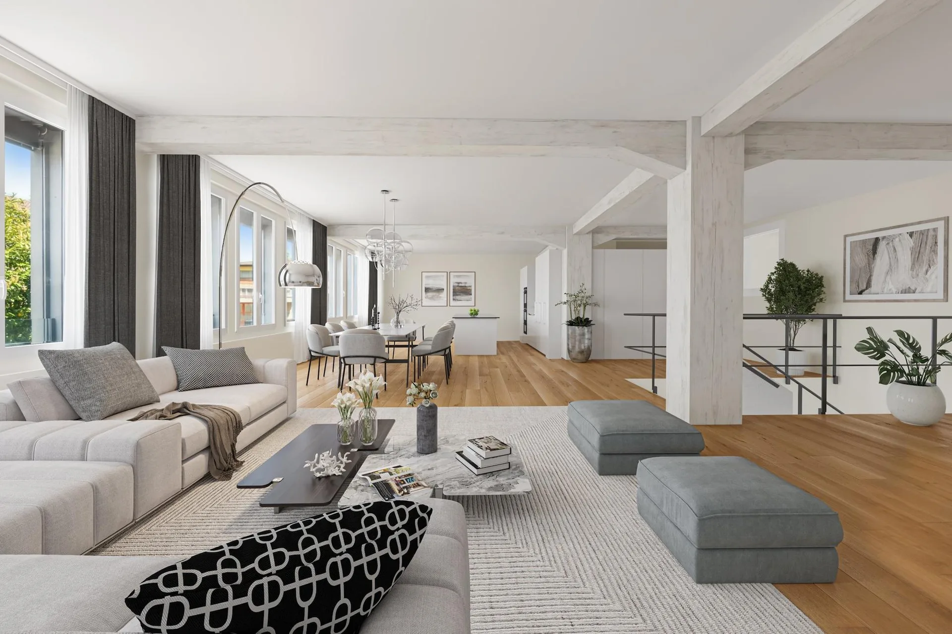 Stilvolle Loft-Maisonette in geschichtsträchtiger Liegenschaft