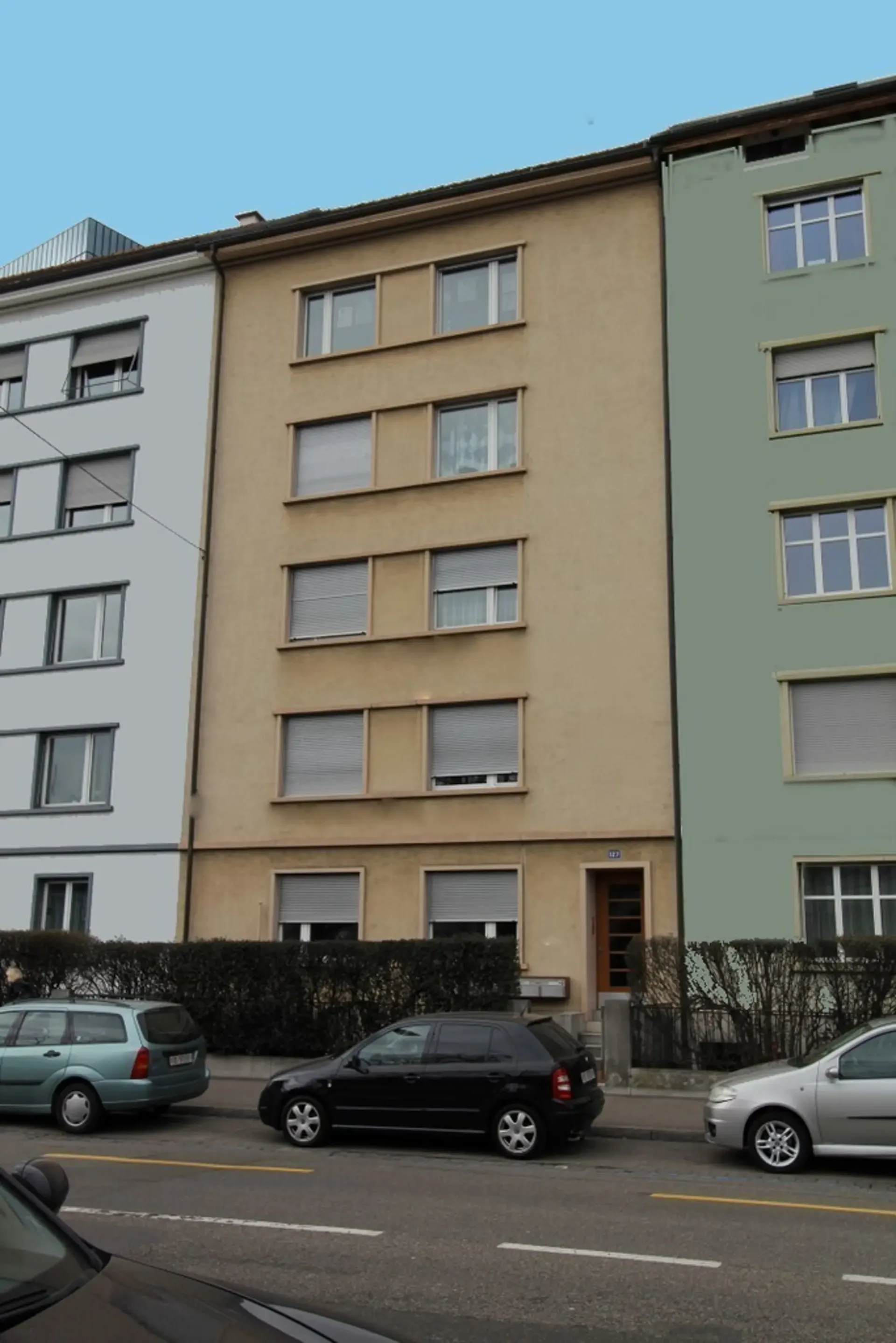 3-bedroom apartment near Messplatz and Badischer Bahnhof