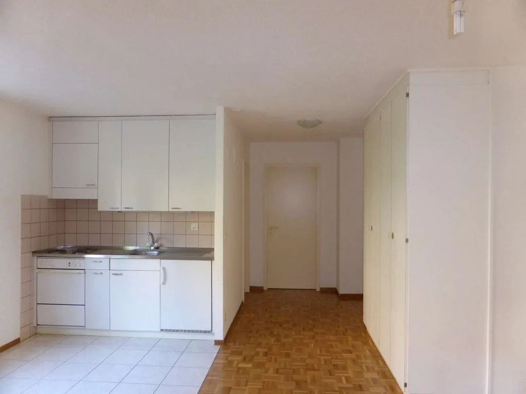 Quartiere Valentin, bel appartamento di 2 locali al pian terreno