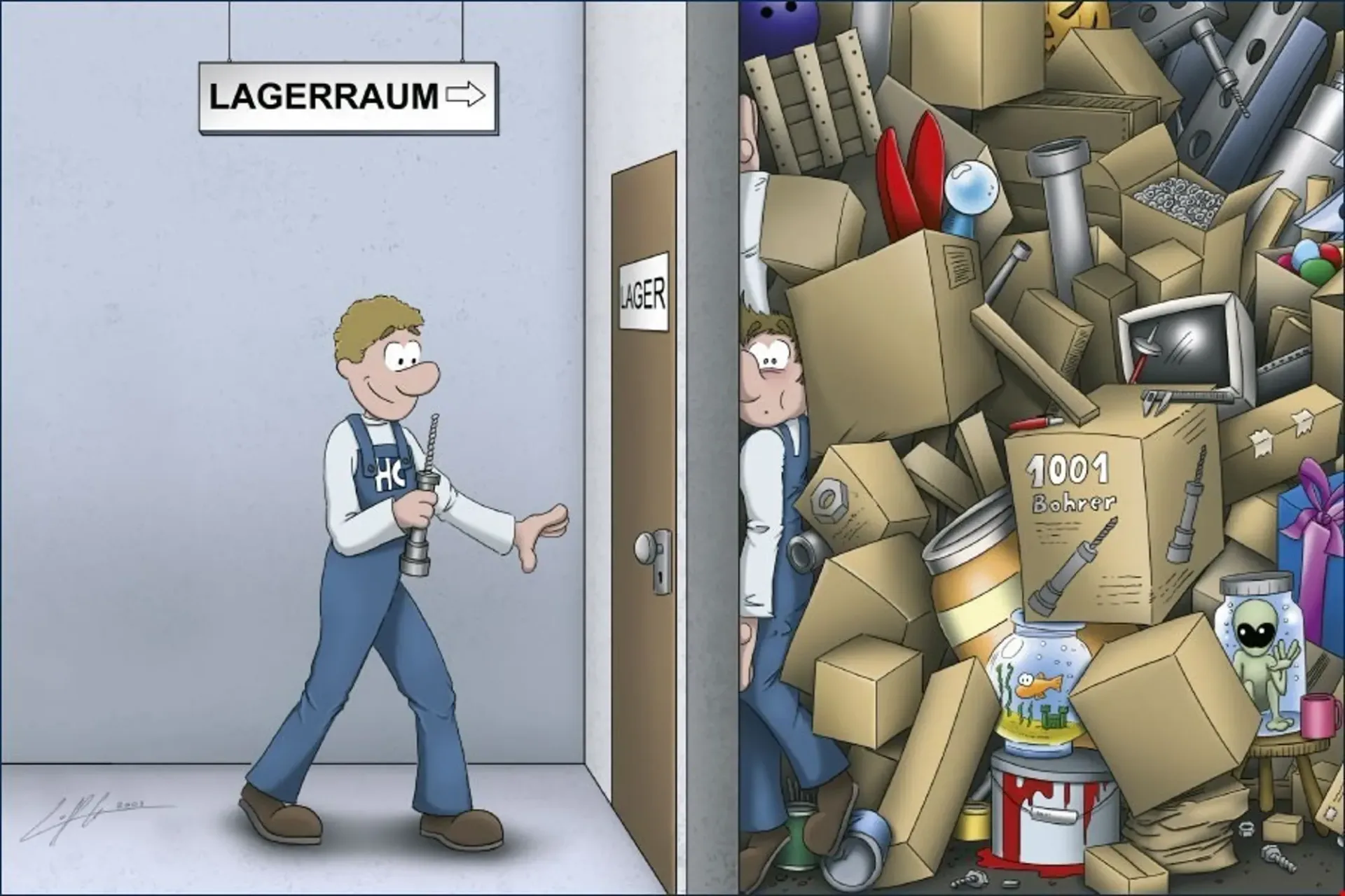 Lager-Bastelraum