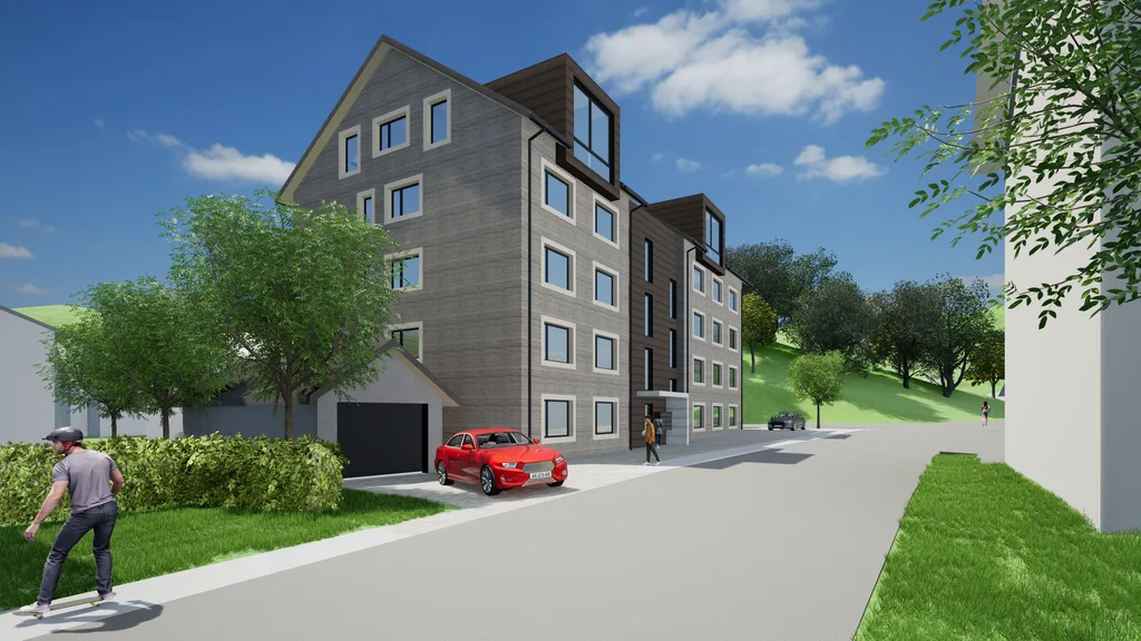 Moderne 3.5 Zimmer Neubauwohnung in Unteriberg, Alpenblick