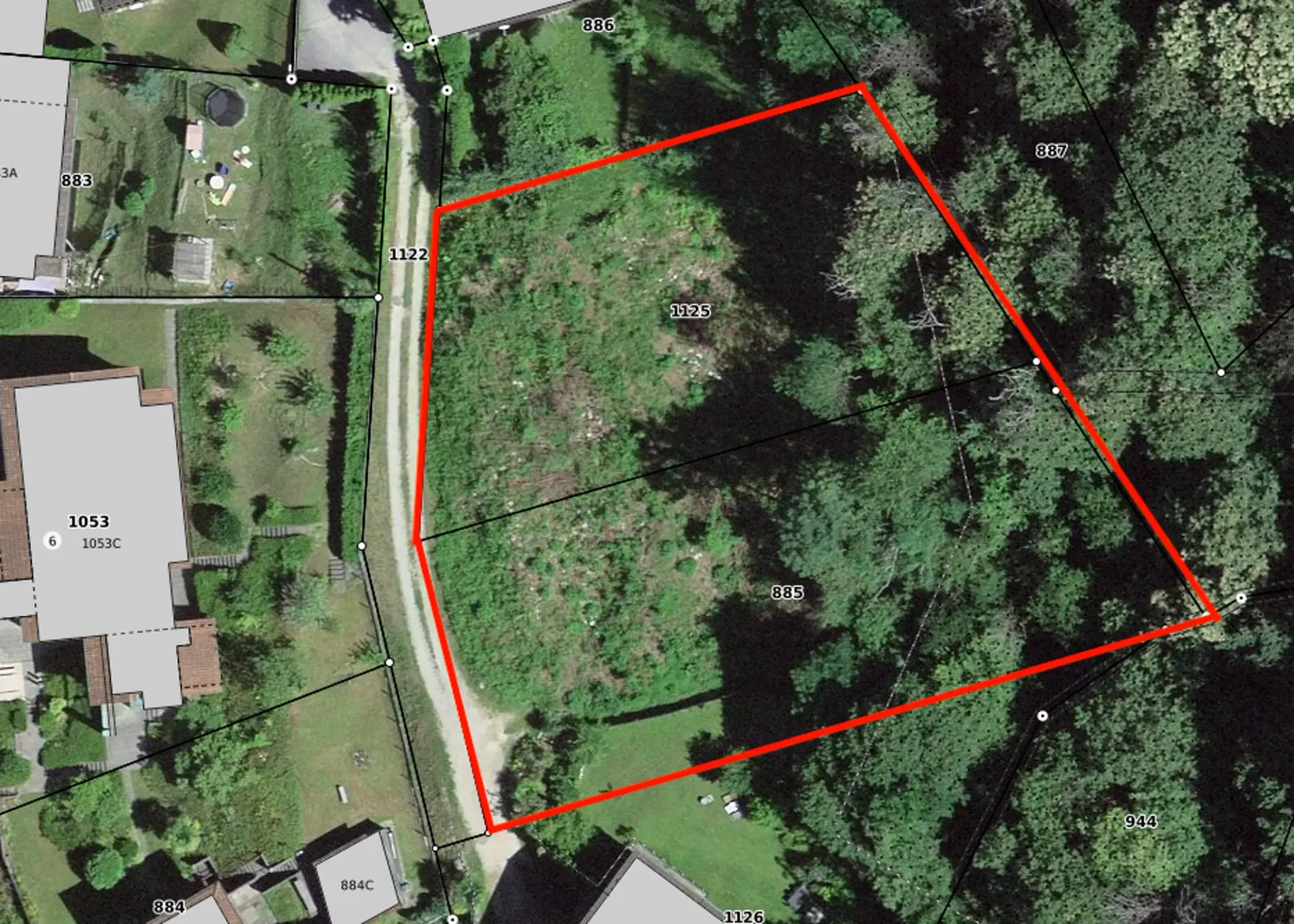 Großes Grundstück von über 2000 m² mit genehmigter Baugenehmigung in Purasca