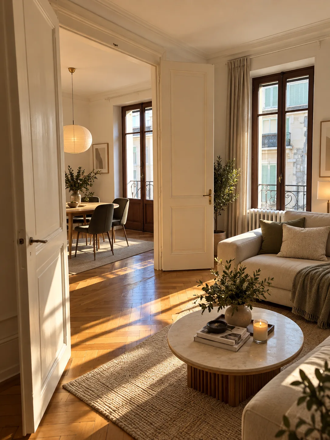 Bright 3.5-room apartment with balcony in Geneva