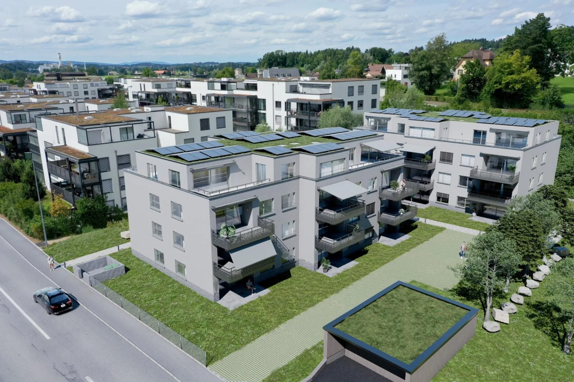 Leben am Wildbach in Hinwil: 2.5 Zimmerwohnung
