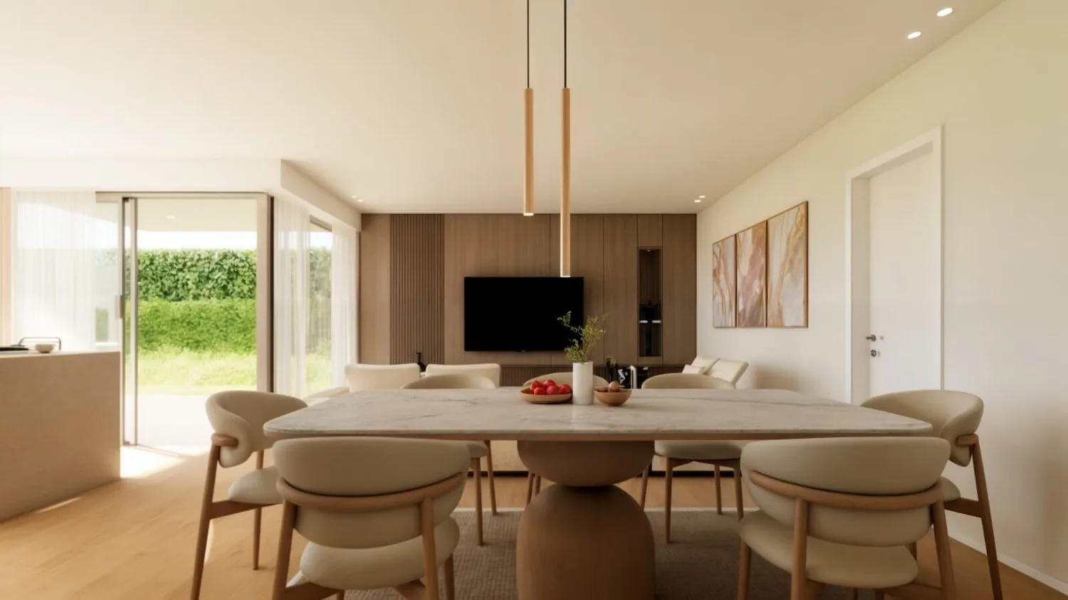 4,5 locaux en construction avec jardin de 280 m² à Rivera