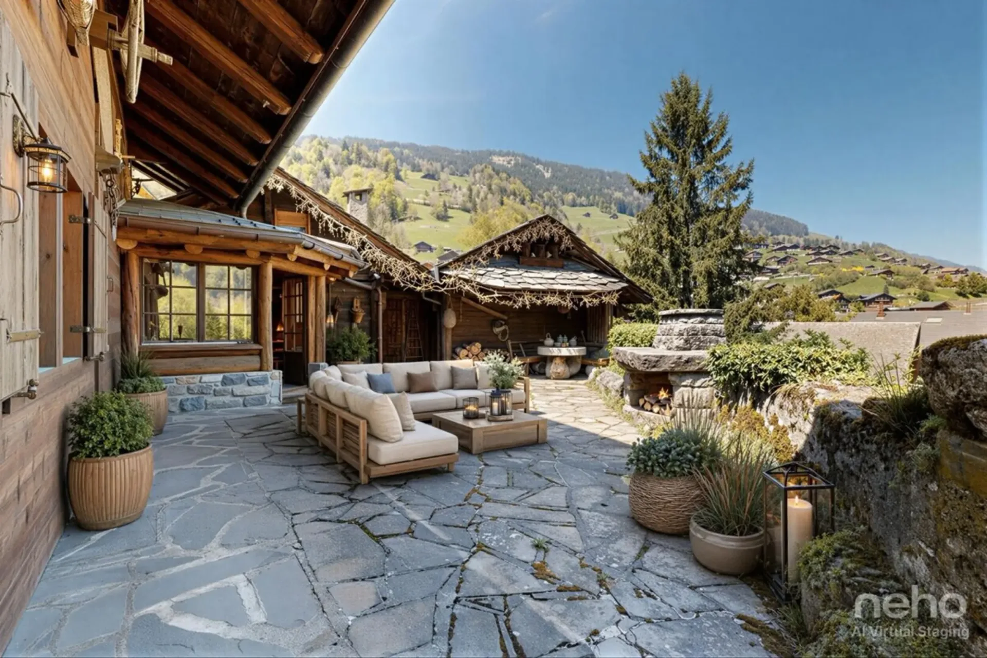 Chalet familial de charme avec vue panoramique à Val-d?Illiez