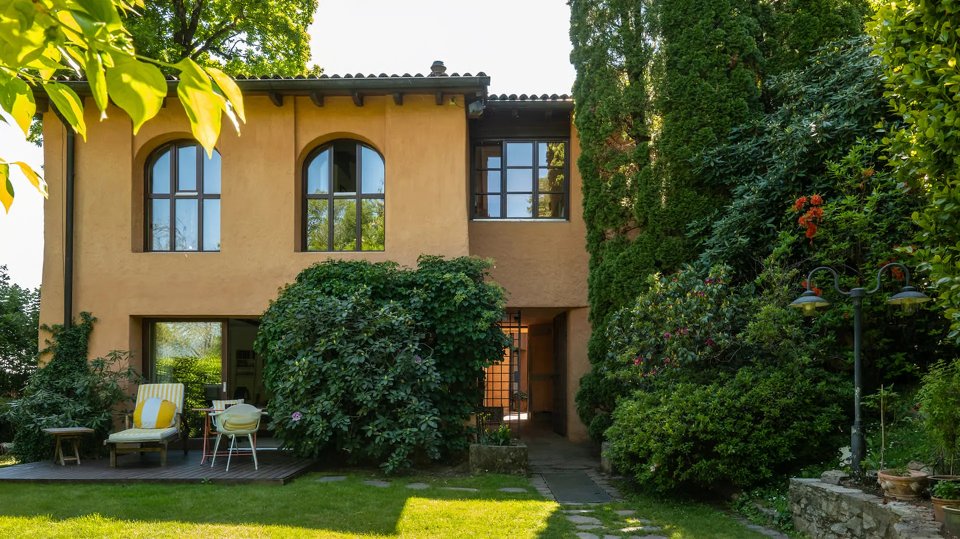 Haus Barnino: historisches Landhaus in den Hügeln von Lugano