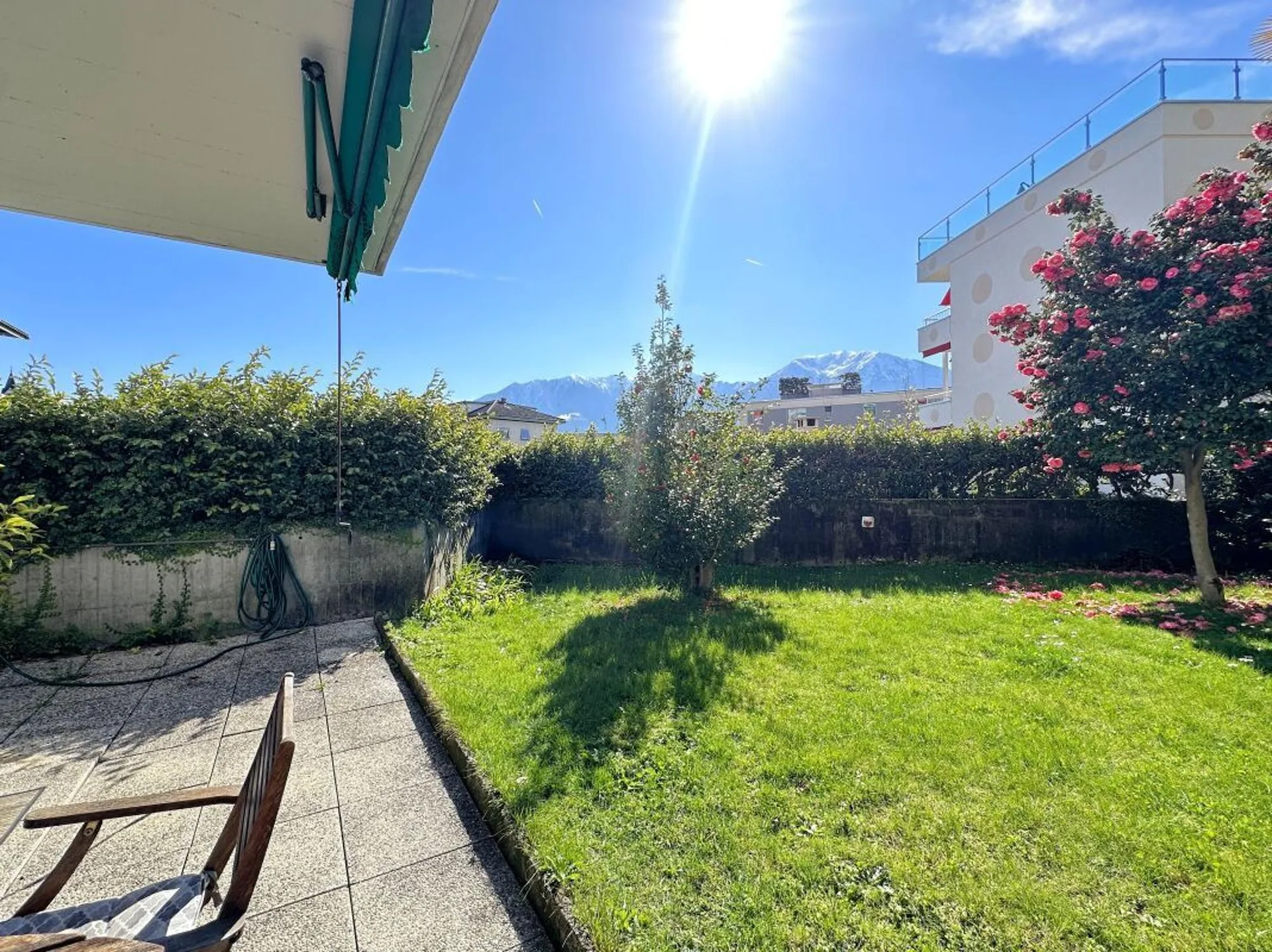 Un angolo di paradiso nel cuore di Muralto - 3.5 locali con giardino
