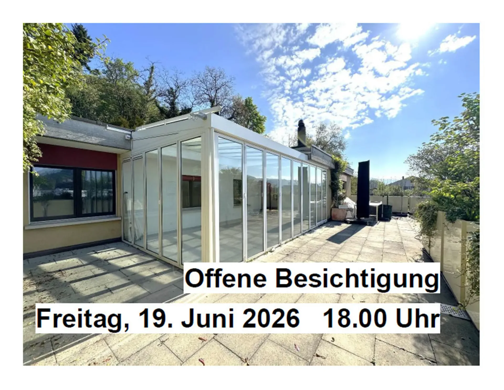 Zuoberst, sonnig mit herrlicher Aussicht und Privatsphäre