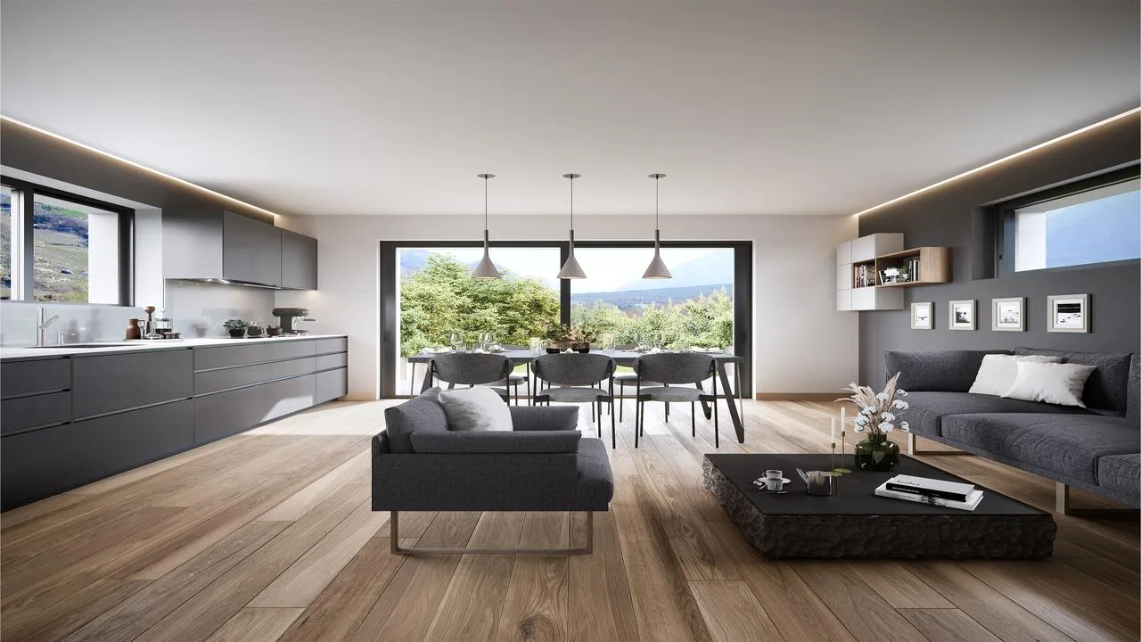 SPLENDIDE APPARTEMENT 4.5 PCES A SALQUENEN