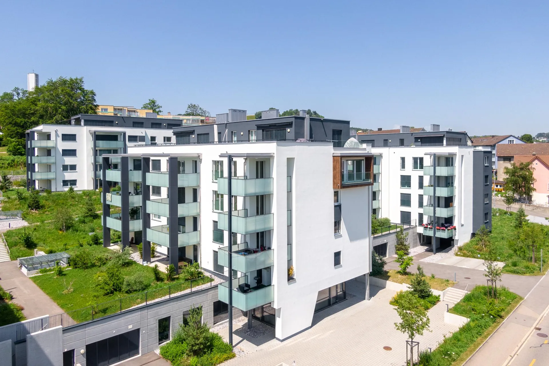 Grosszügige Neubauwohnung mit atemberaubender Weitsicht