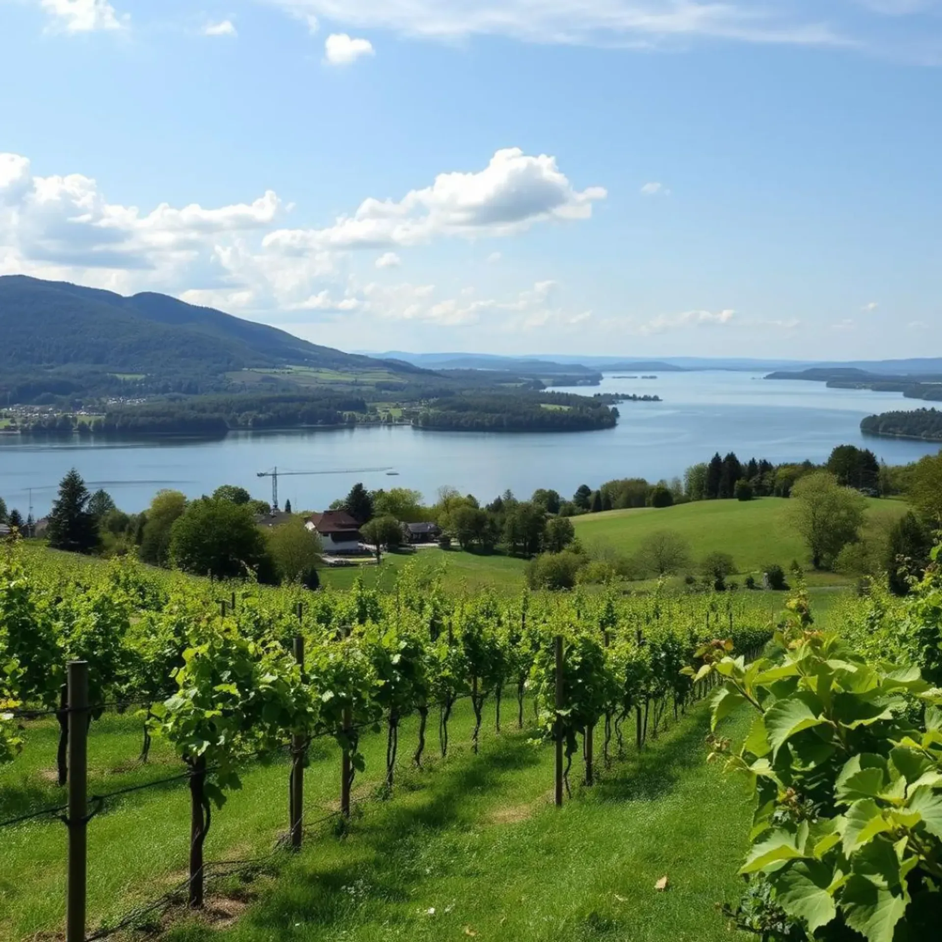 Exklusives Bauland in La Grande Béroche mit genehmigtem Luxusvillen-Projekt