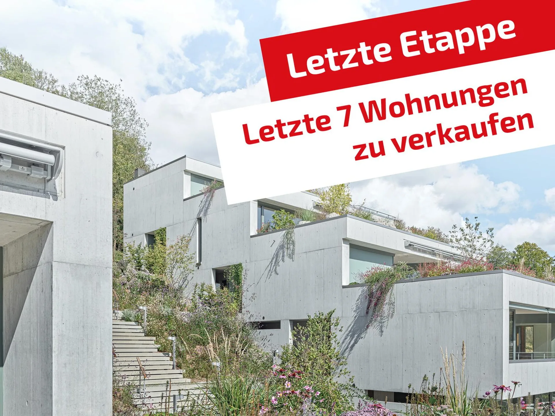 6.5 Zi.-Duplexwohnung – Sichtbeton-Meisterwerk