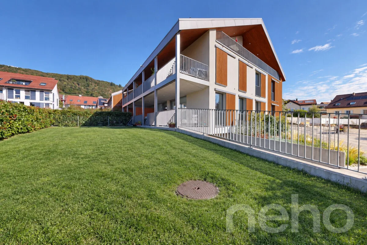 Appartamento Minergie di 4,5 locali con grande terrazza e giardino