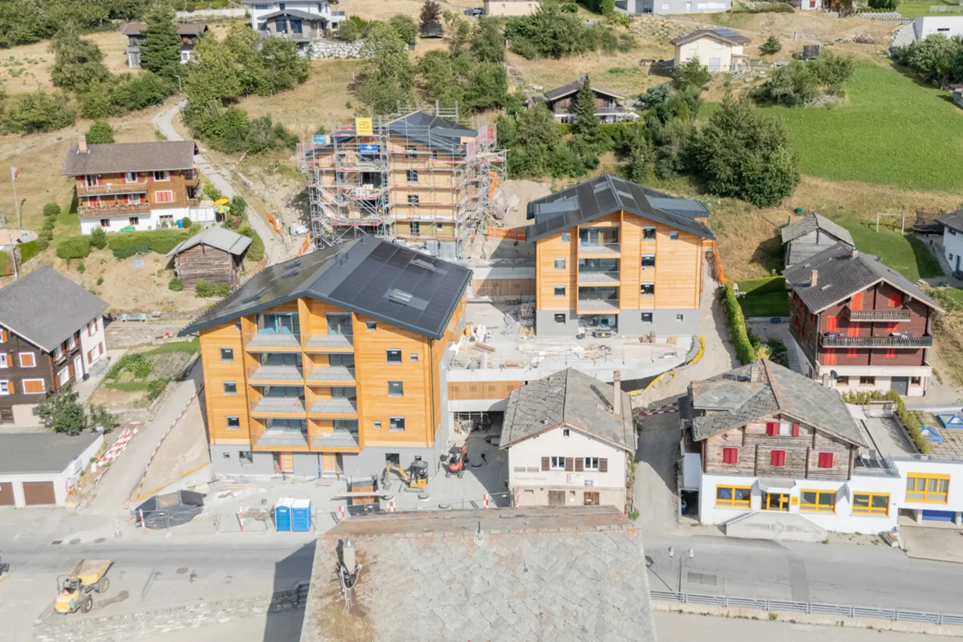 1.5-Zimmerwohnung zur Miete (Erstbezug): Neubau Hasol in Bürchen