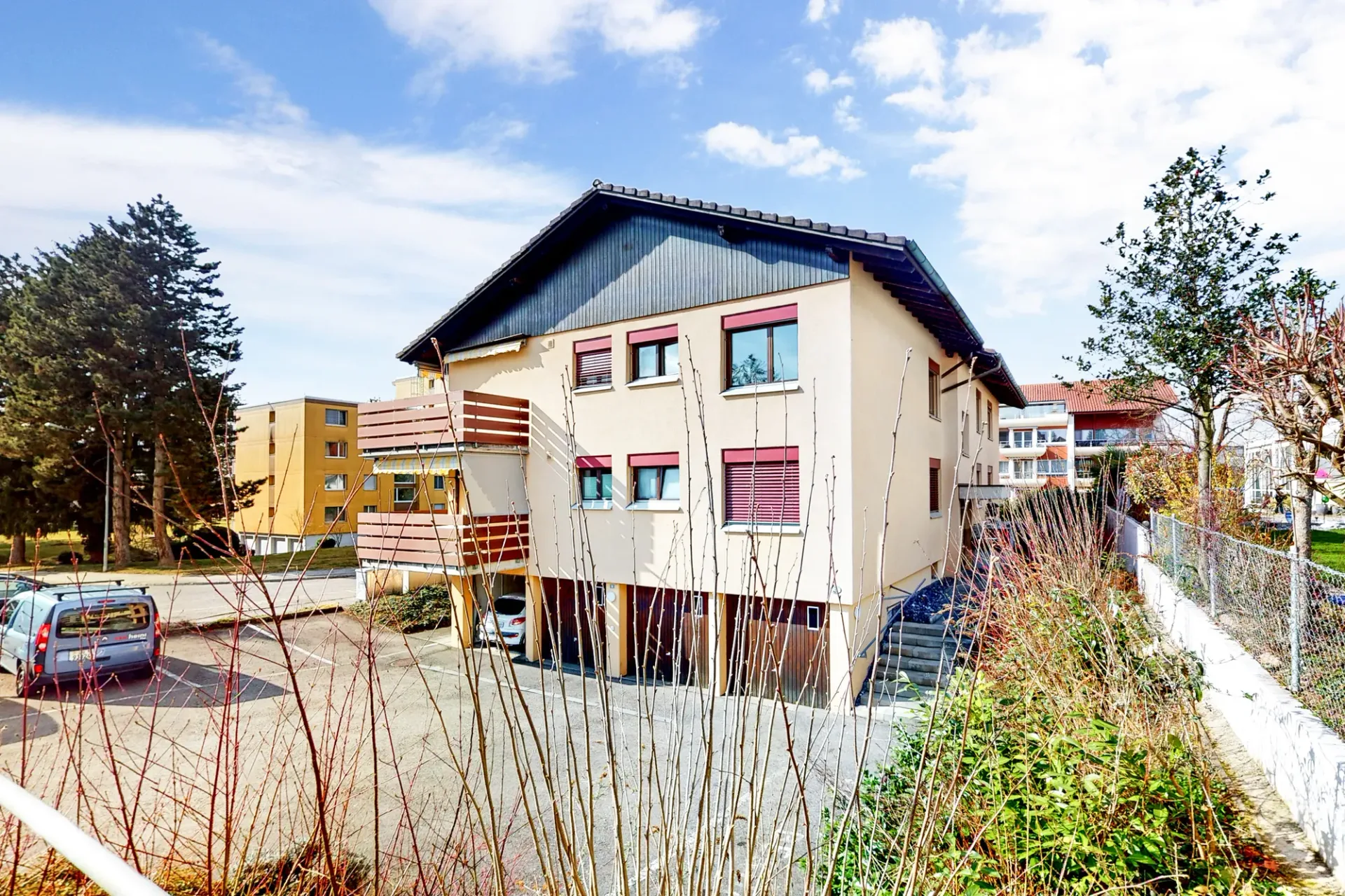 Parkplatz in Hochdorf