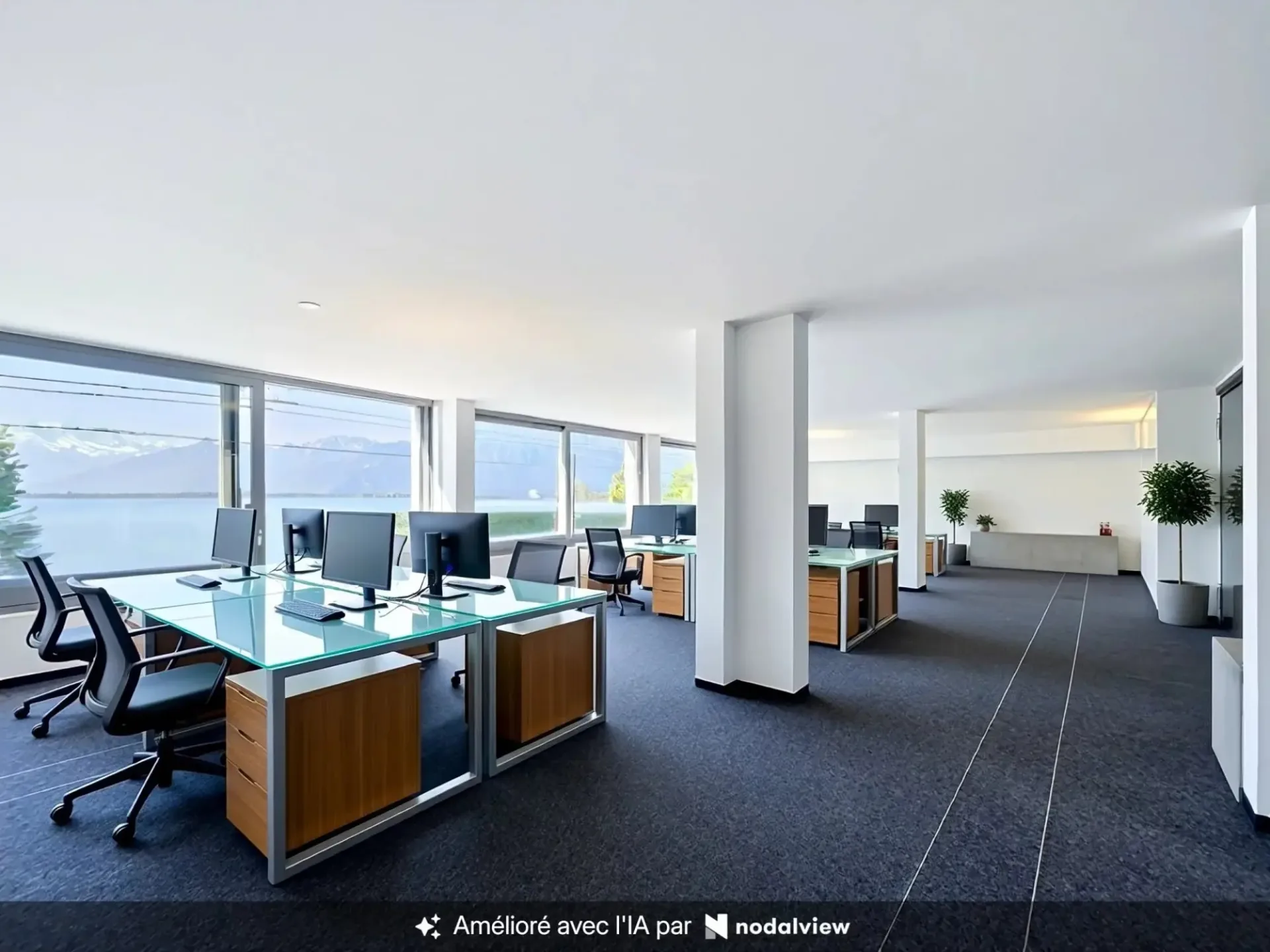 Prestigeträchtige Büros mit außergewöhnlichem Panorama