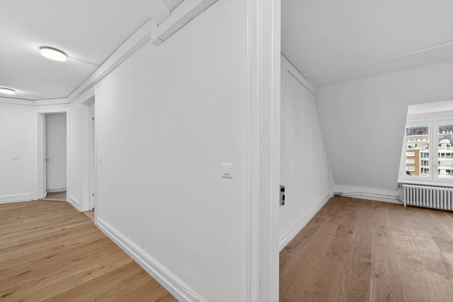 Charmant appartement 3 pièces avec vue sur la ville au cœur de Lucerne