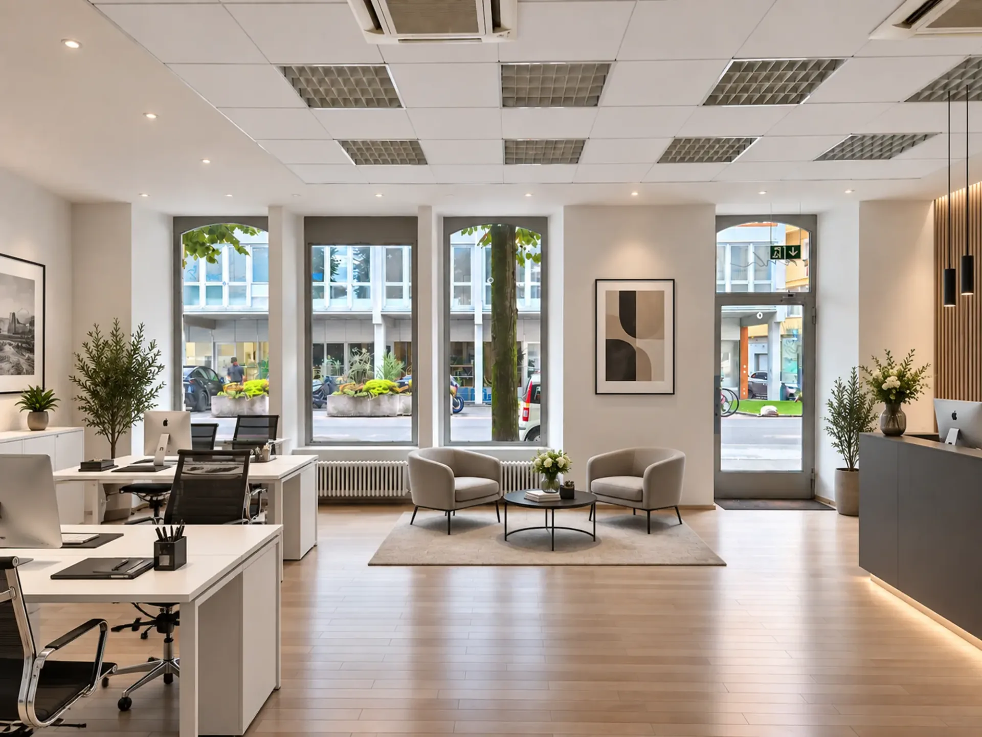 Location d'un espace commercial lumineux avec grande visibilité au centre de Chiasso