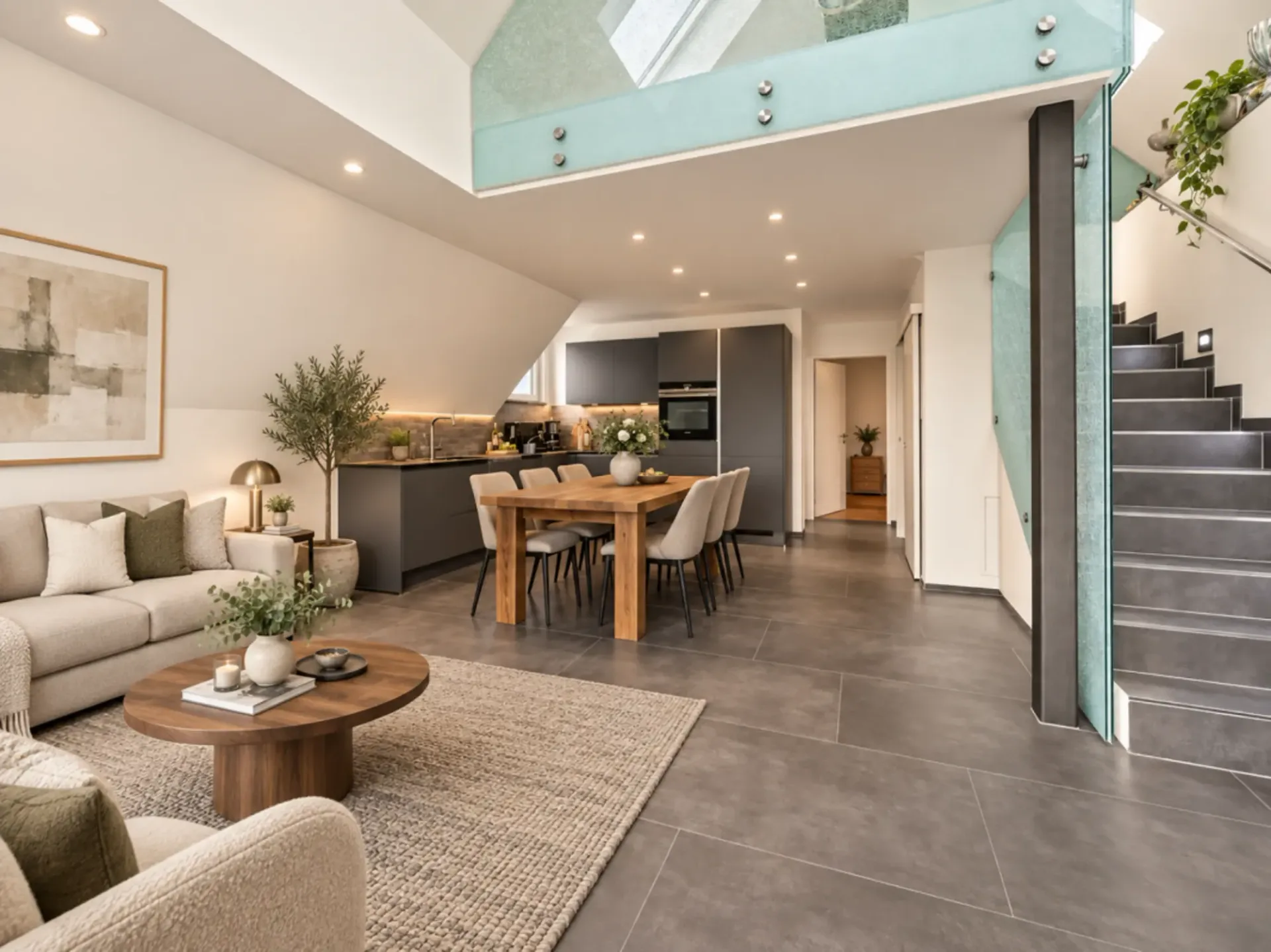 Exklusive Neubau Maisonettewohnung mit Galerie