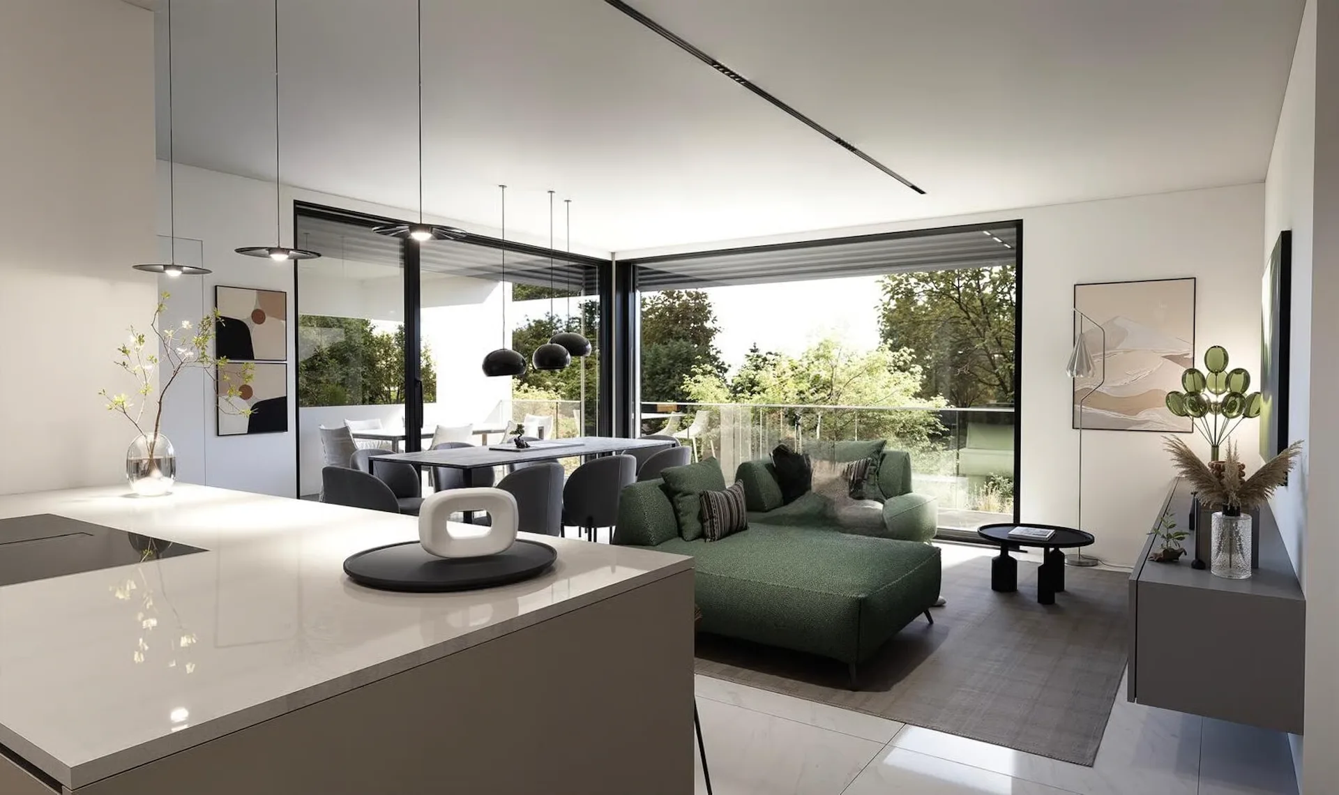 STUPENDO 4.5 LOCALI CON TERRAZZA E GIARDINO A BOSCO LUGANESE
