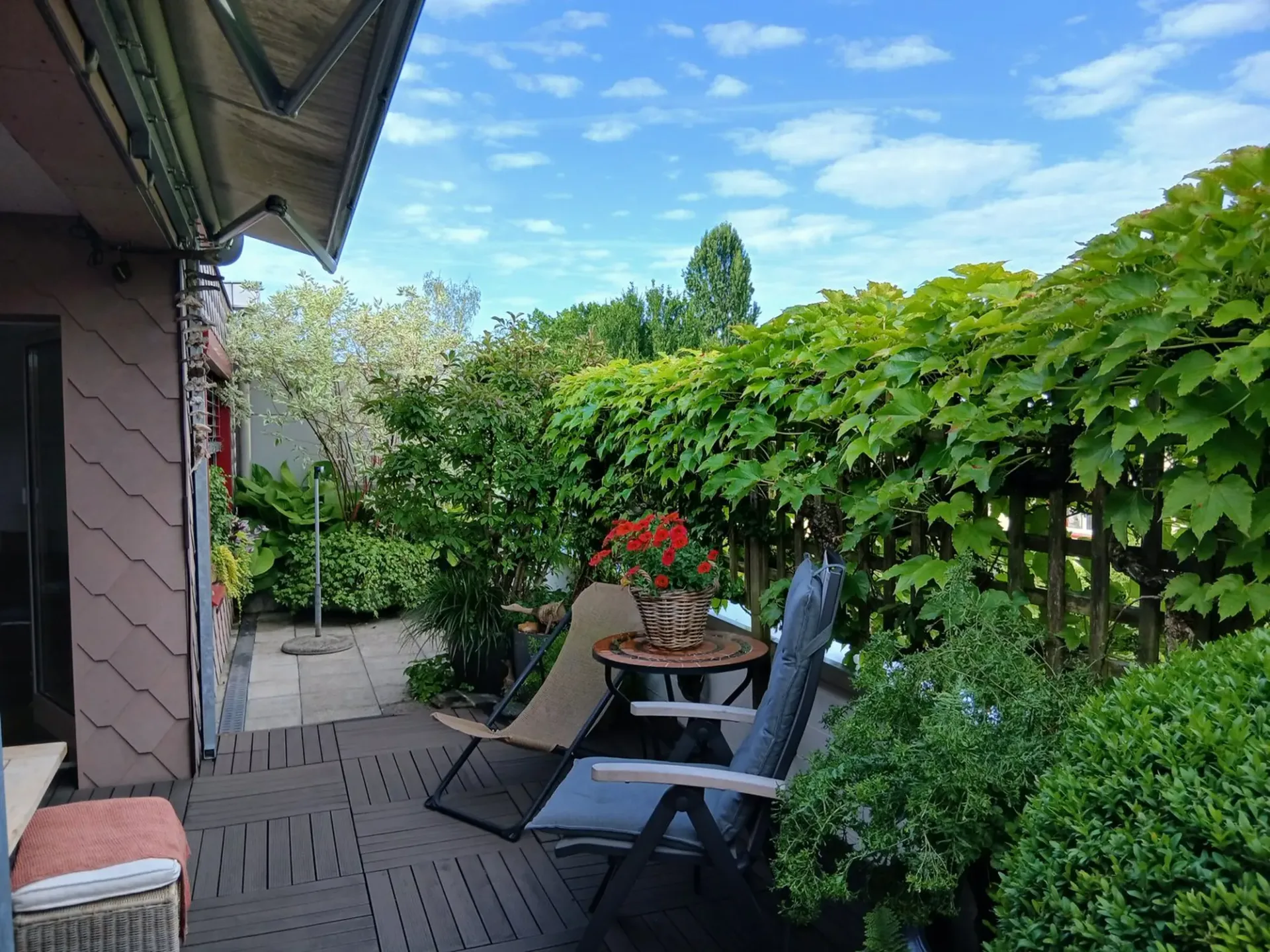 Attikawohnung mit Terrasse zum Verweilen