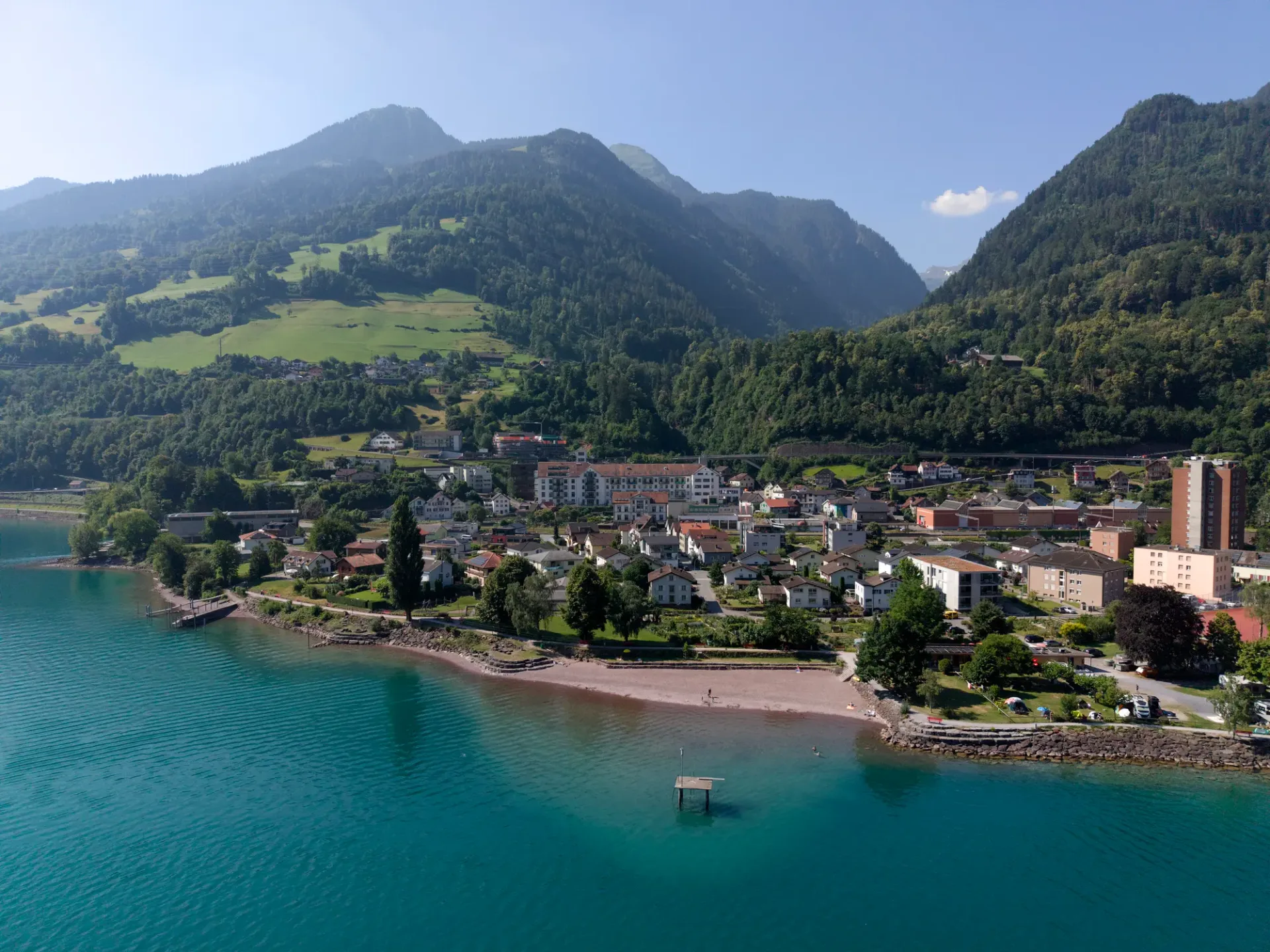 Exklusives Attika-Maisonette-Loft mit See- & Bergpanorama in Murg am W