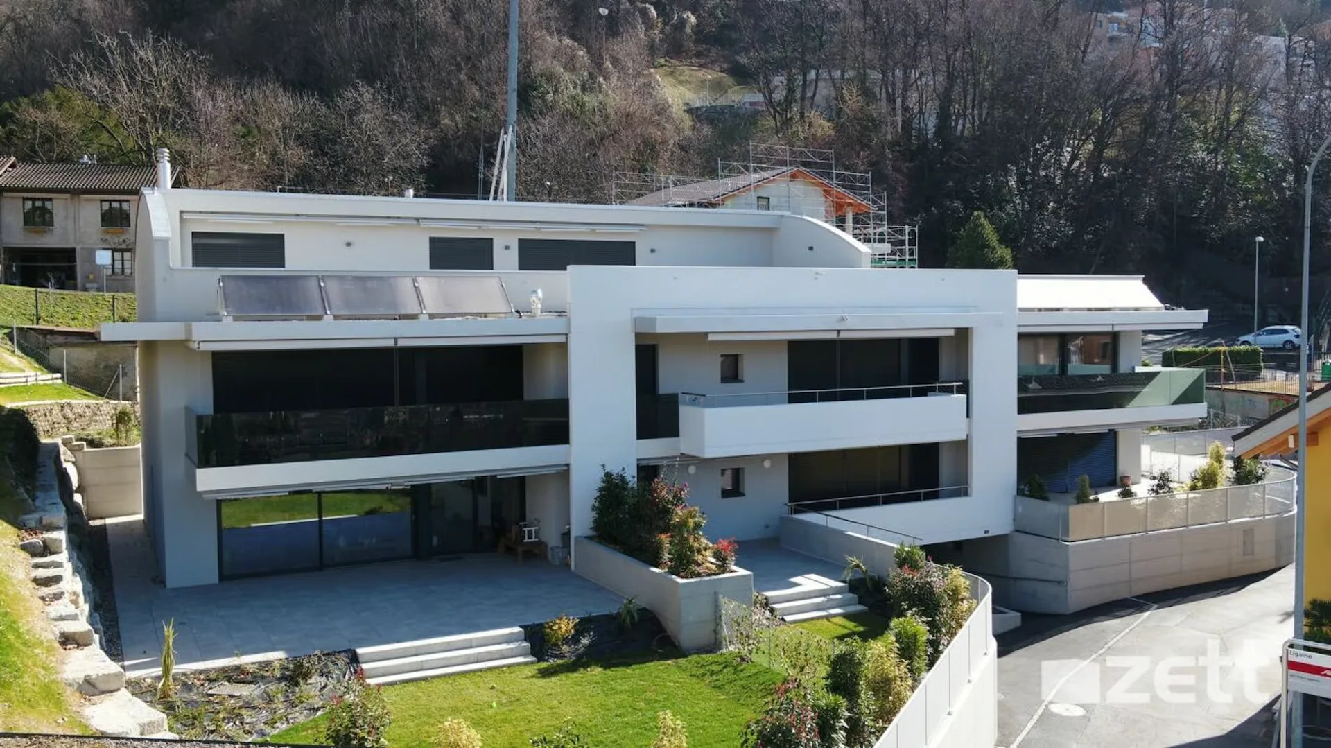 Lugano - Residenza 7Bello - 3.5-Zimmer-Wohnung im 1. Stock mit großer Terrasse