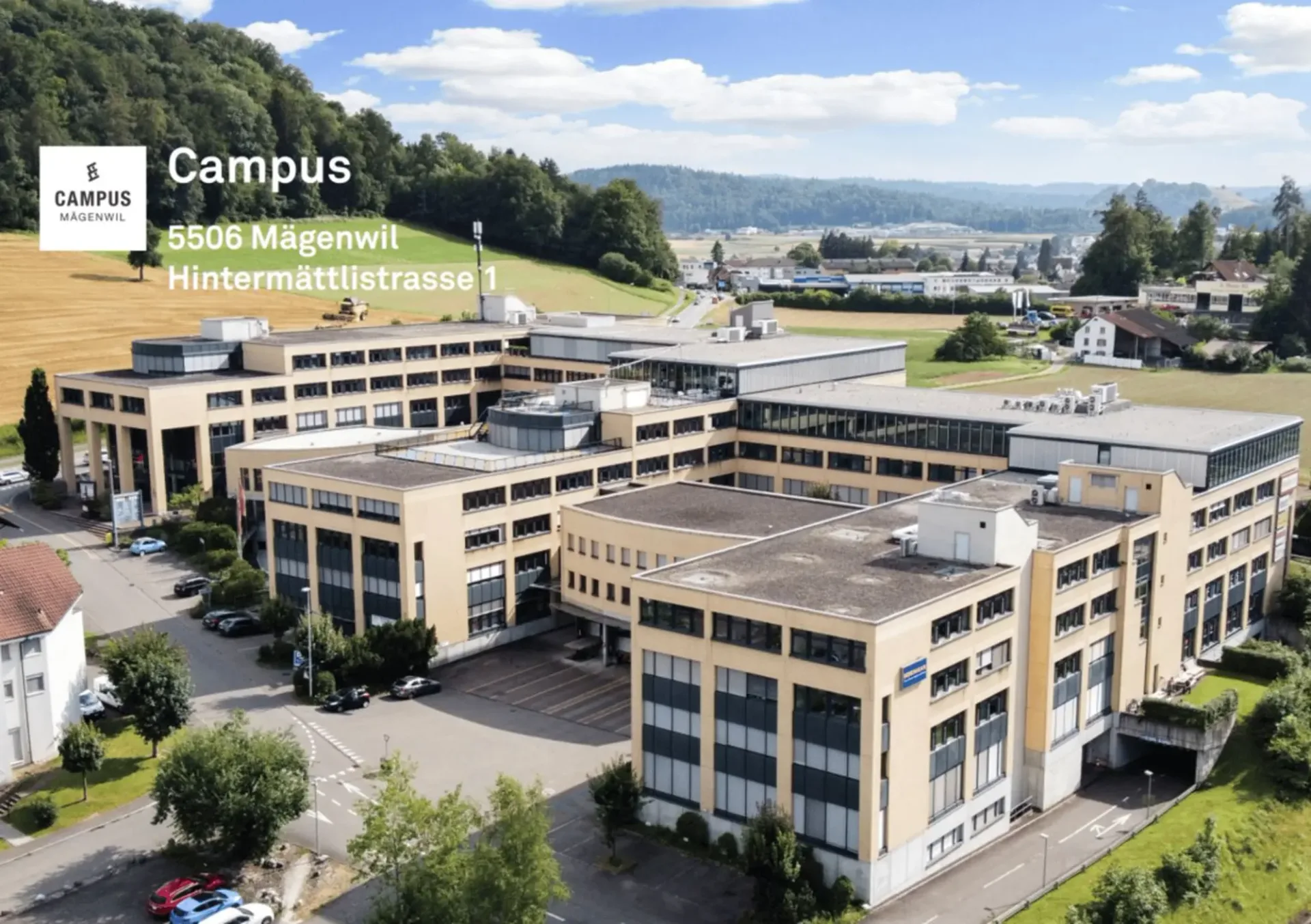 "1'437 m² auf dem begehrten CAMPUS Mägenwil!"