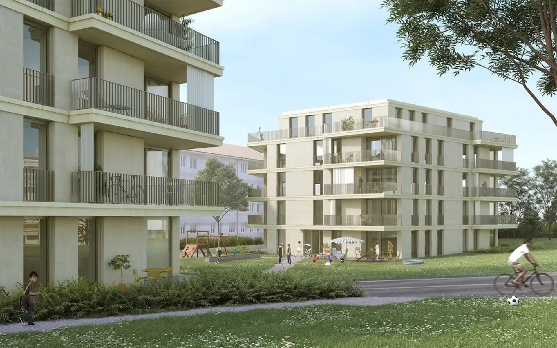 Schönes 4.5-Zimmer-Apartment mit Balkon - Gruppenbesichtigung