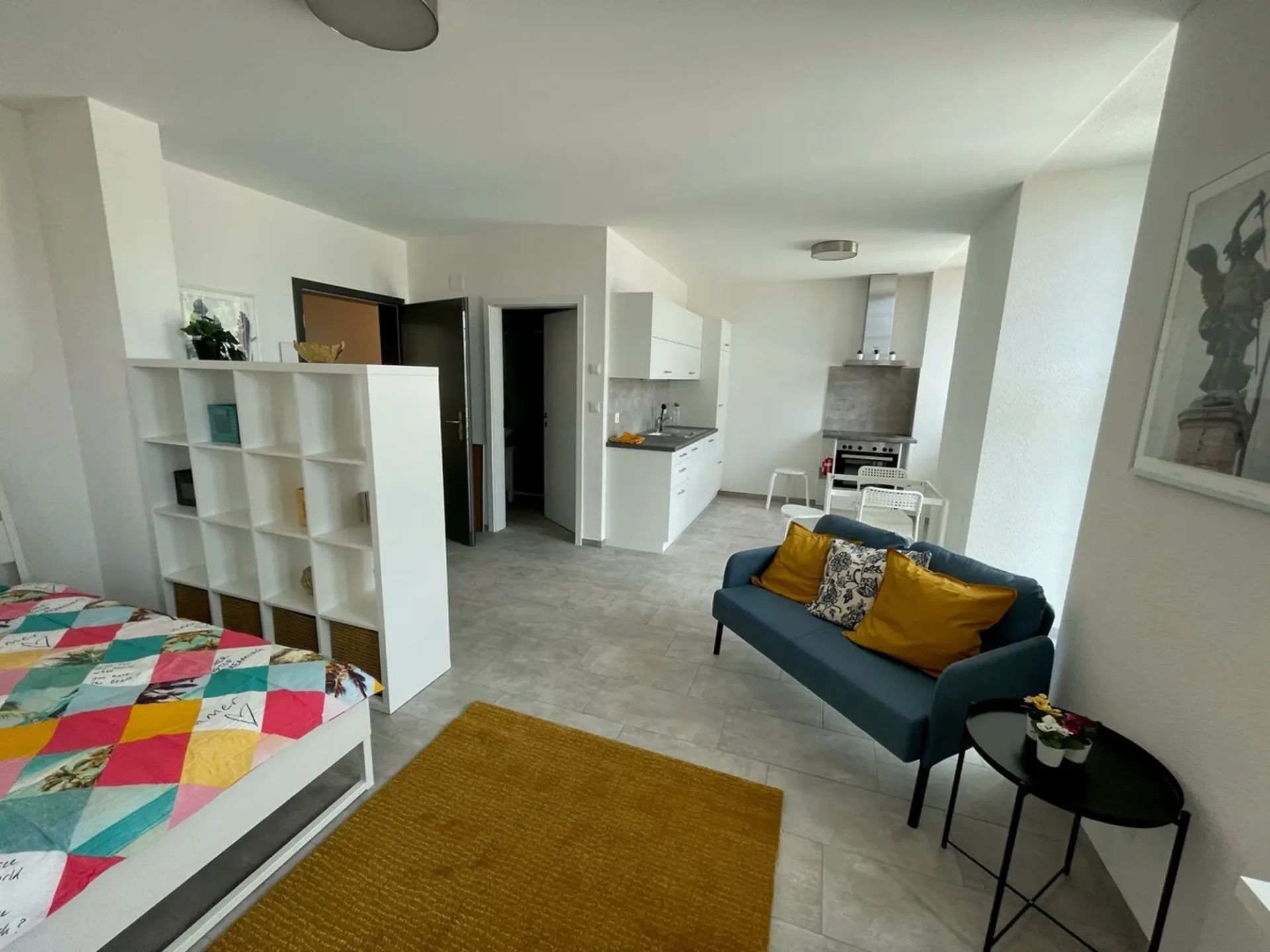 Appartements Les Alpes Studio möbliert mit Balkon