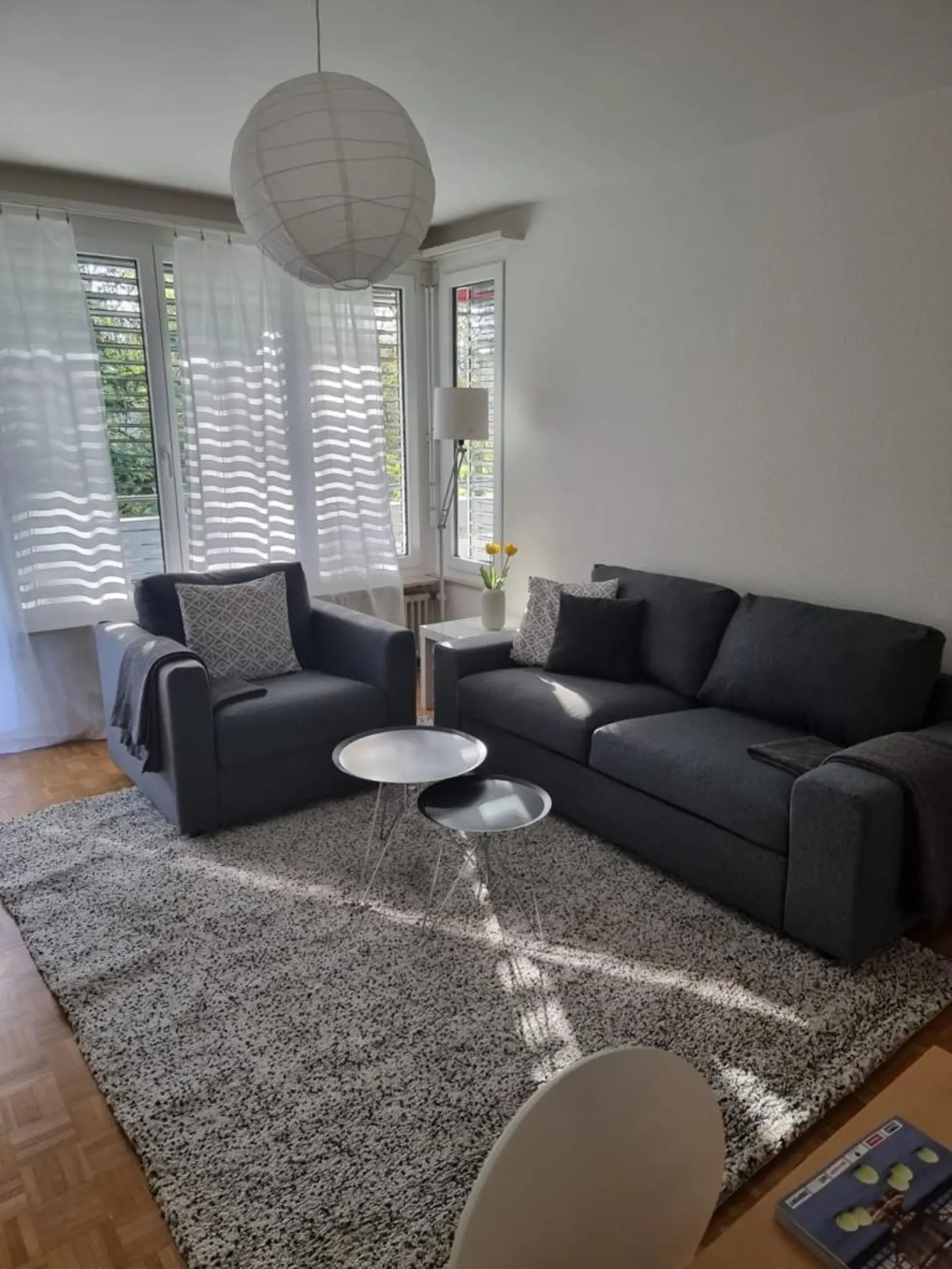 Light and quiet three room apartment in Gellert Area