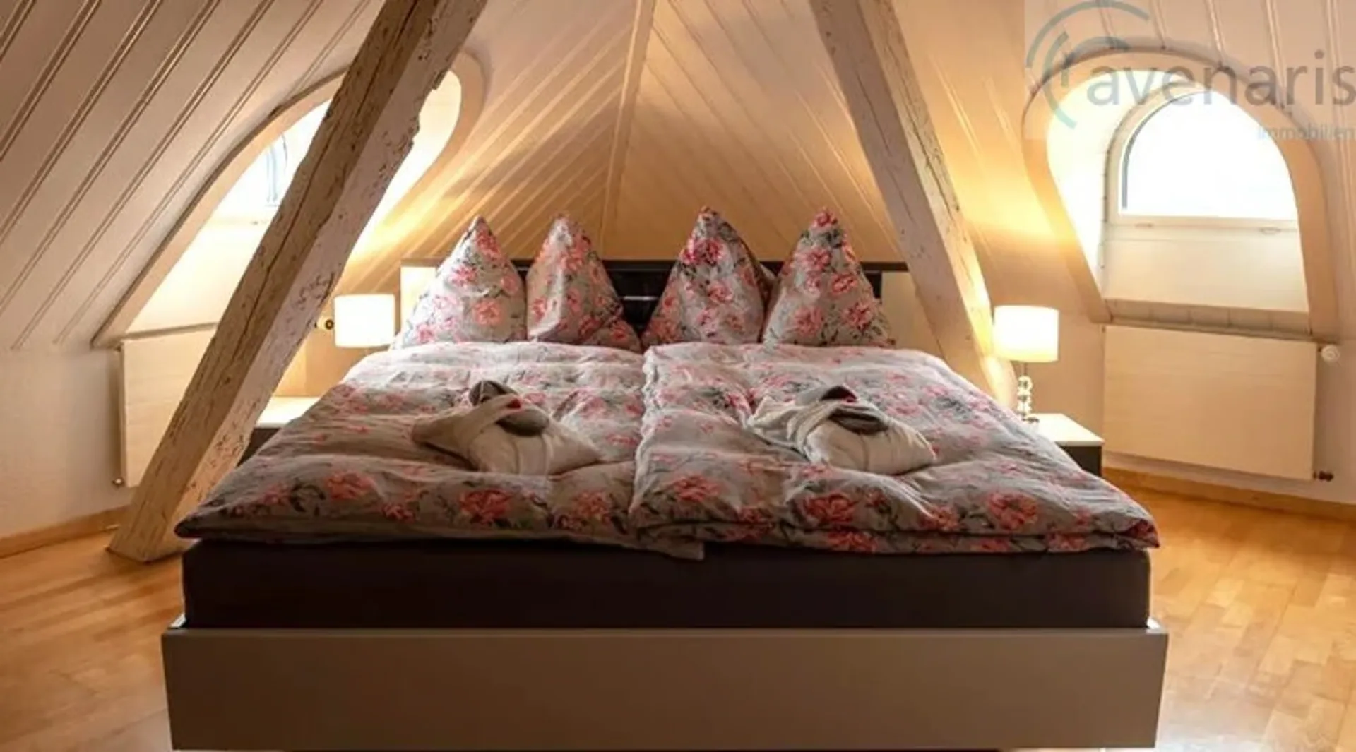 Ruhiges Doppelzimmer in ländlicher Lage mit Gartenblick