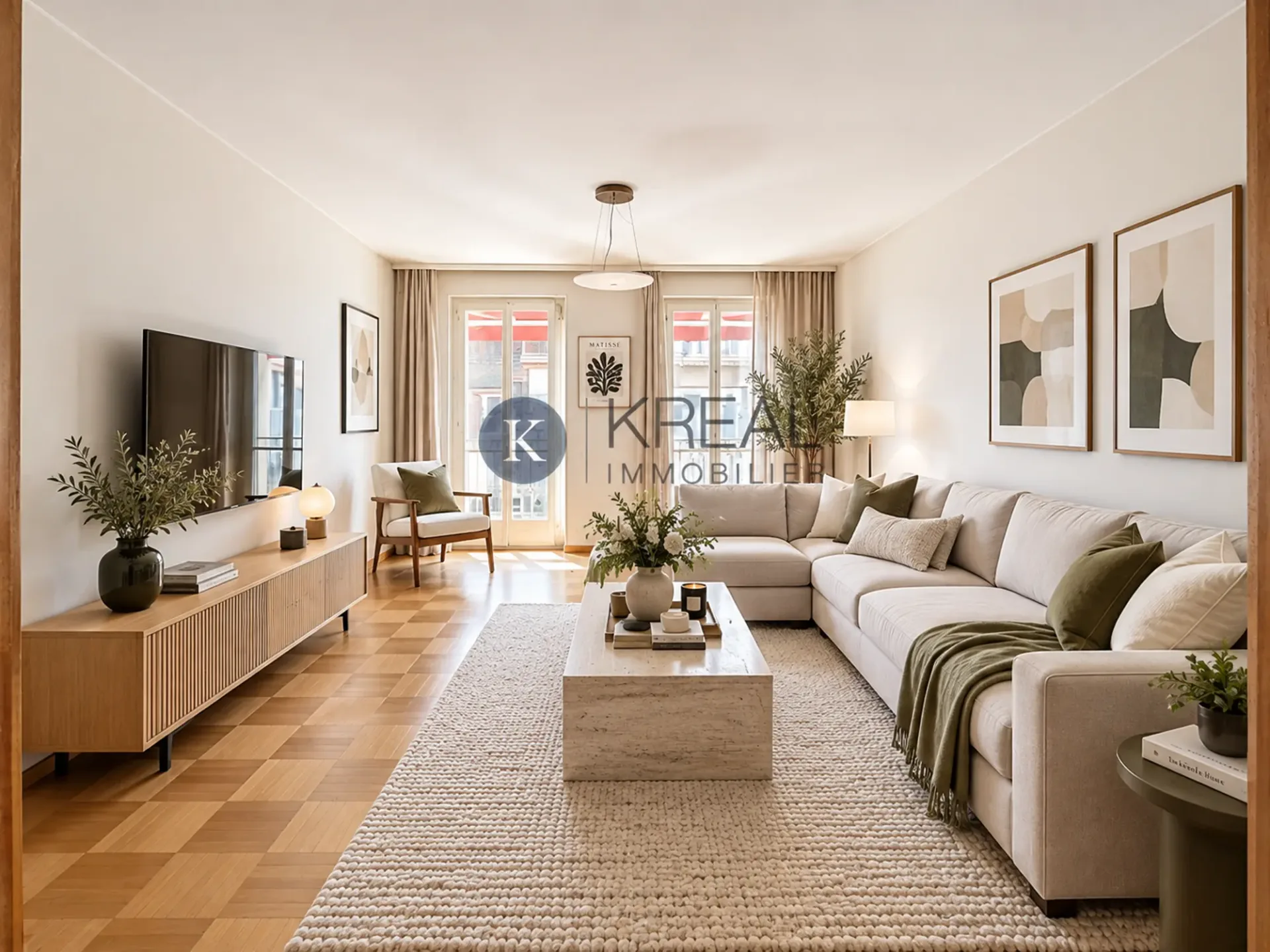 In the heart of Bussigny - 2.5-room apartment with balcony
