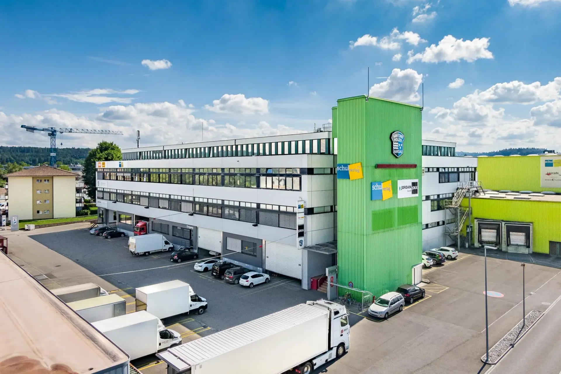 Moderne Bürofläche mit 134 m² im Geschäftshaus COMBO in Buchs AG