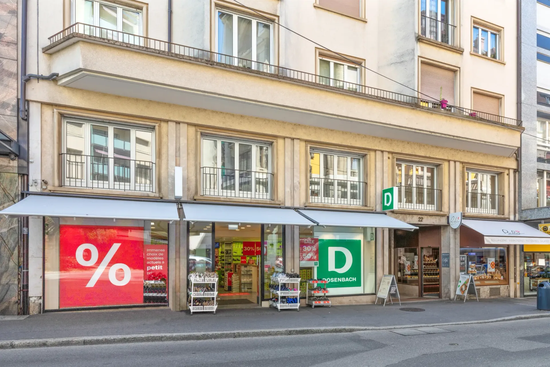 Zwei Schritte vom See in Vevey