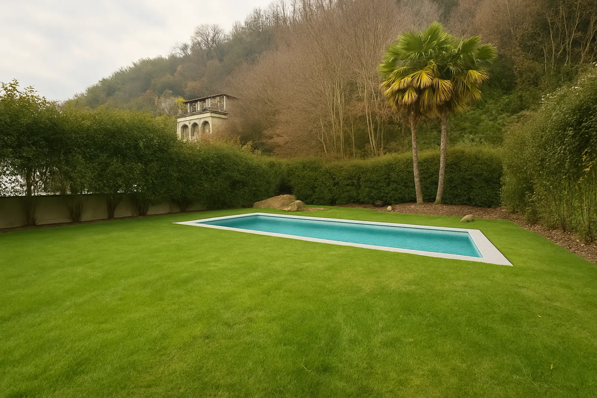 Brione sopra Minusio – Einfamilienhaus mit Pool