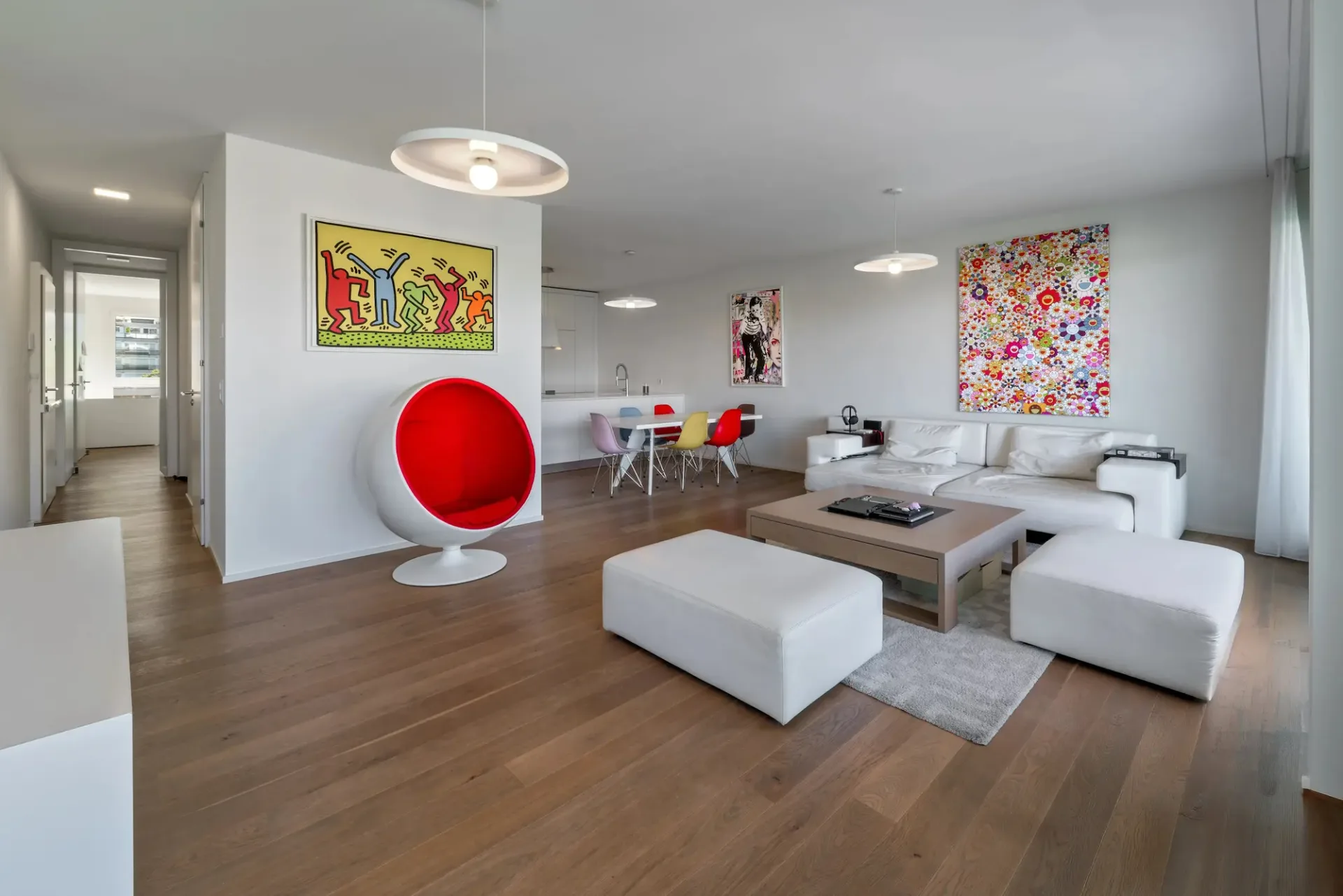 Wohnung in einer hohen Etage mit unverstelltem Blick