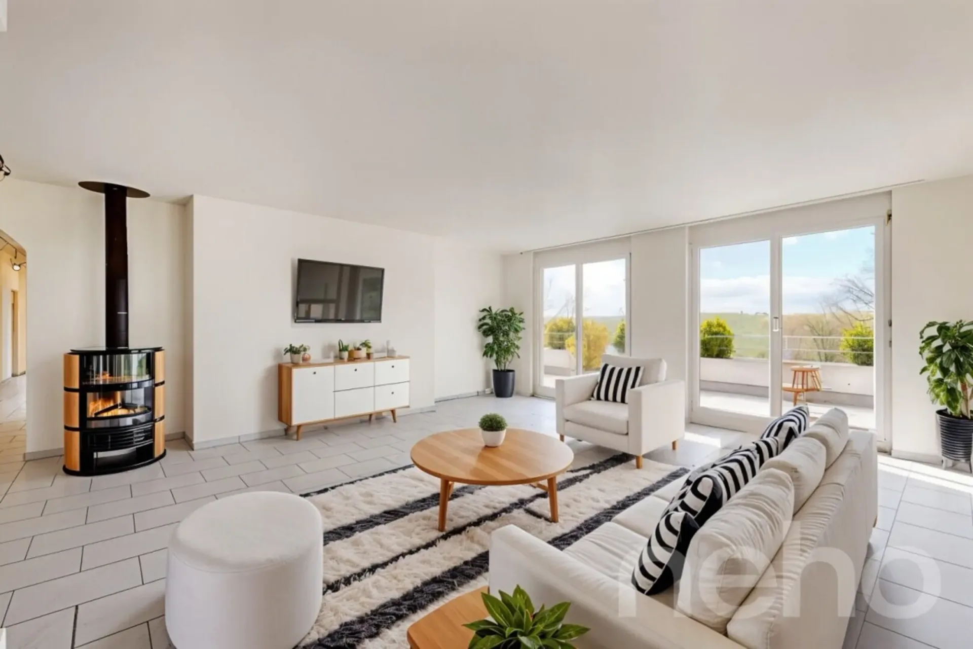 Grosszügige 5.5-Zimmer Terrassenwohnung in Düdingen